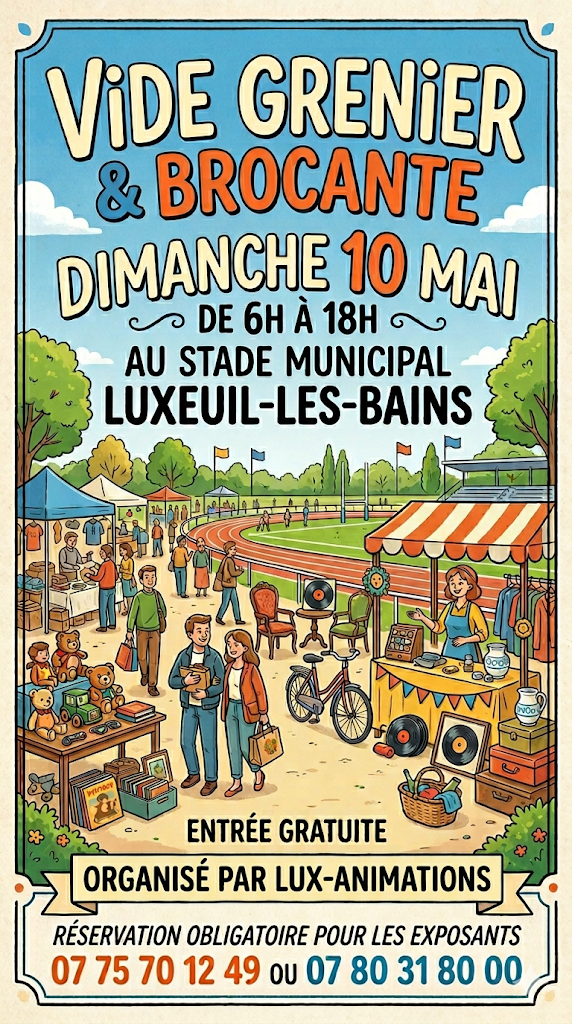Vide Grenier au Stade