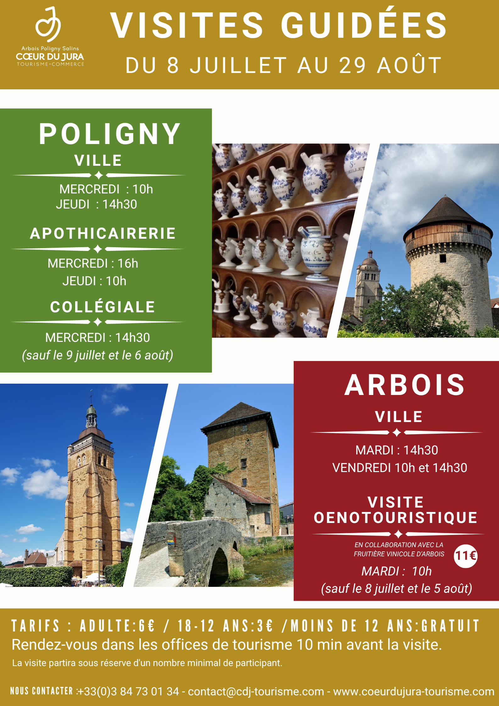 Vacances d'été 2024 - affiche