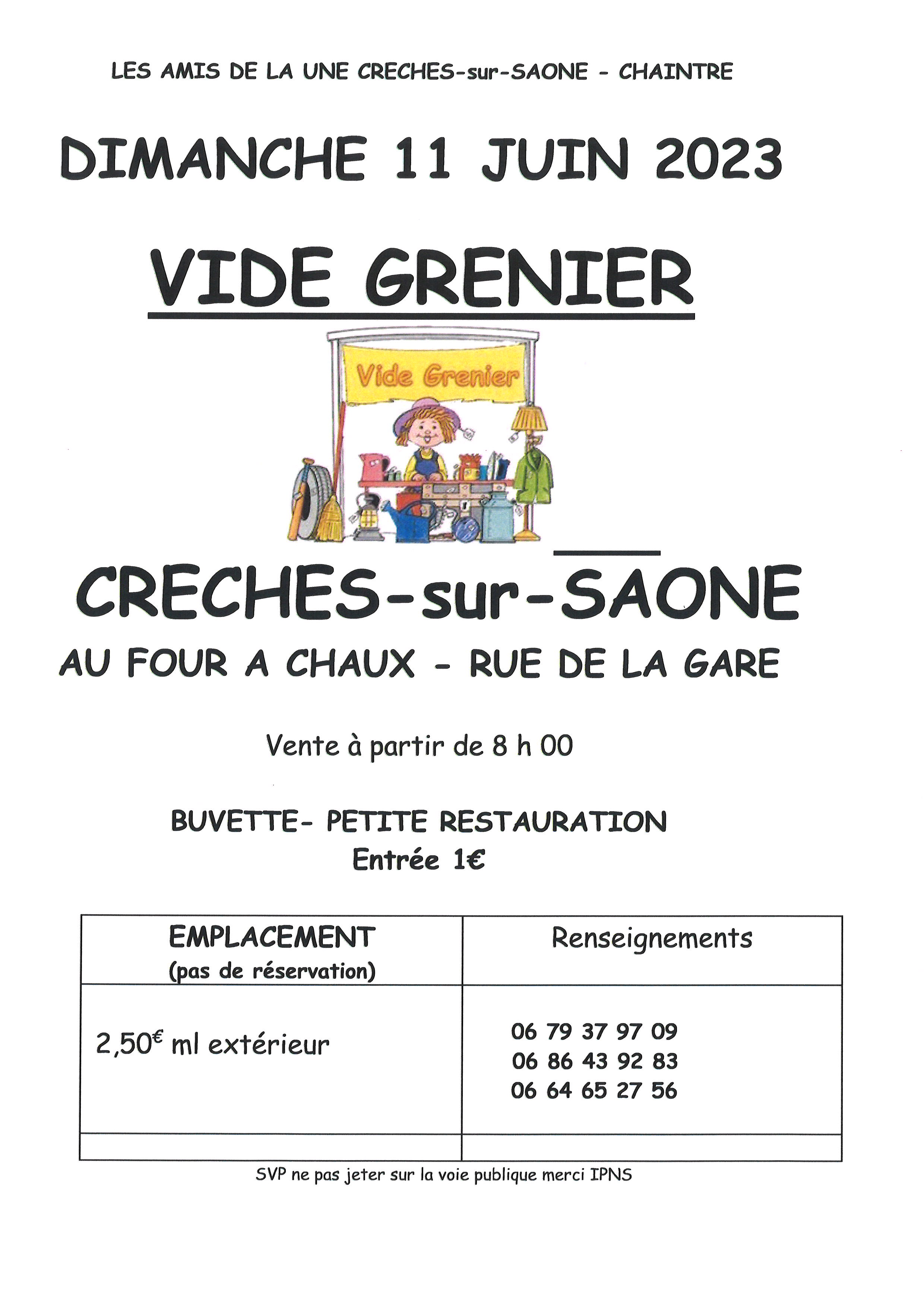 Affiche Vide-Grenier