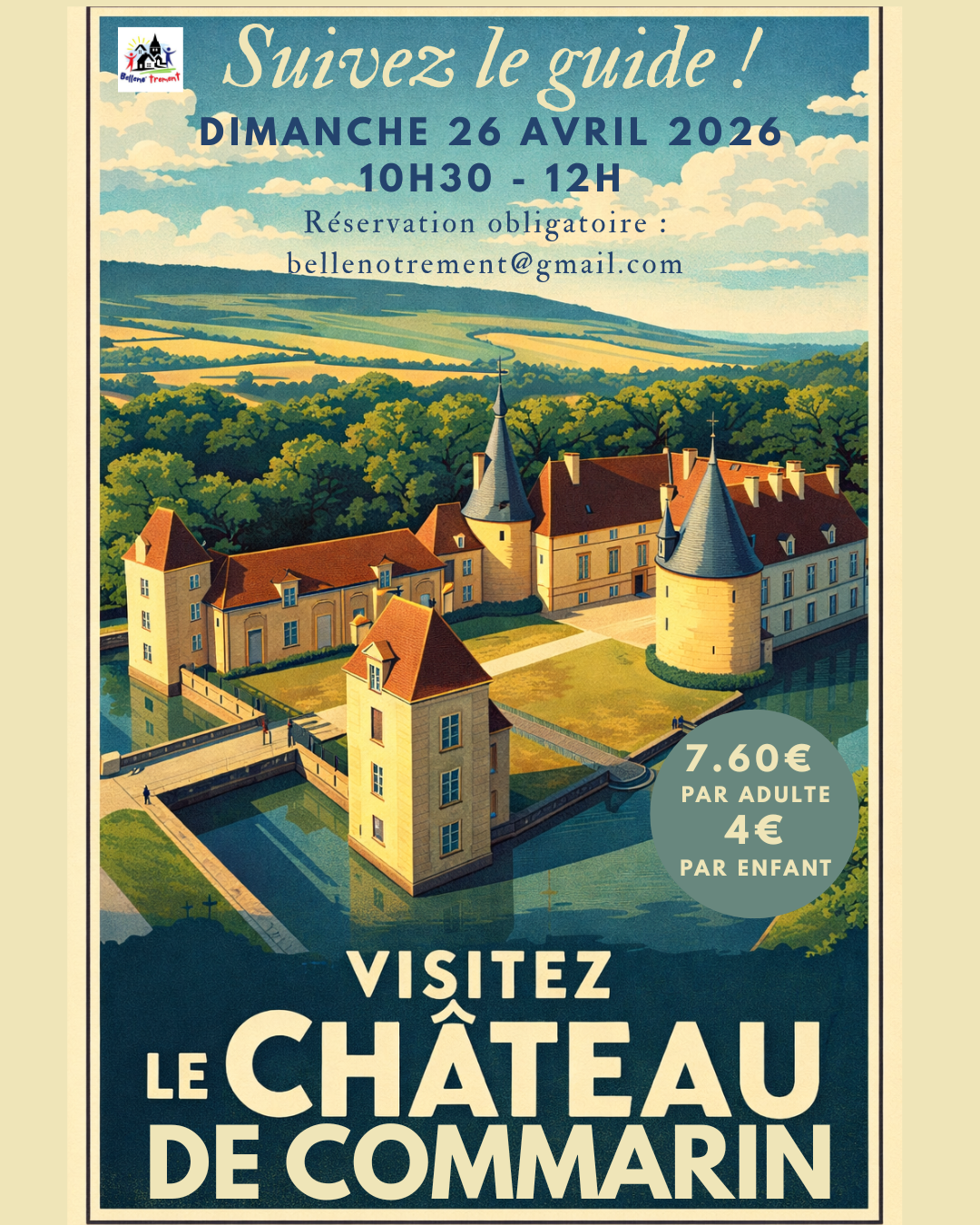 Visite guidée du Château de Commarin