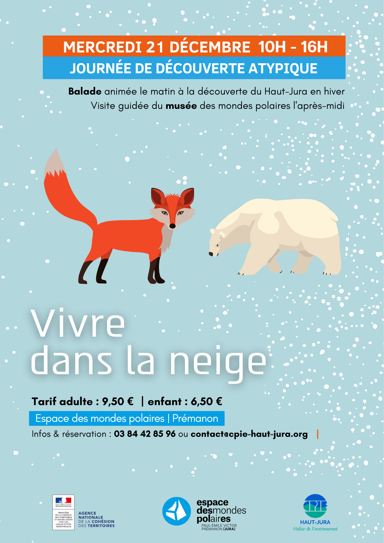 Affiche  Vivre dans la neige 12/2022 - Affiche Vivre dans la Neige 21122022