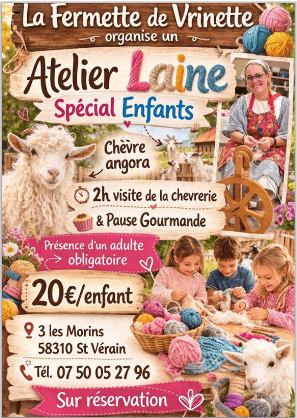 Ateliers "autour de la laine", Saint-Vérain - photo 4