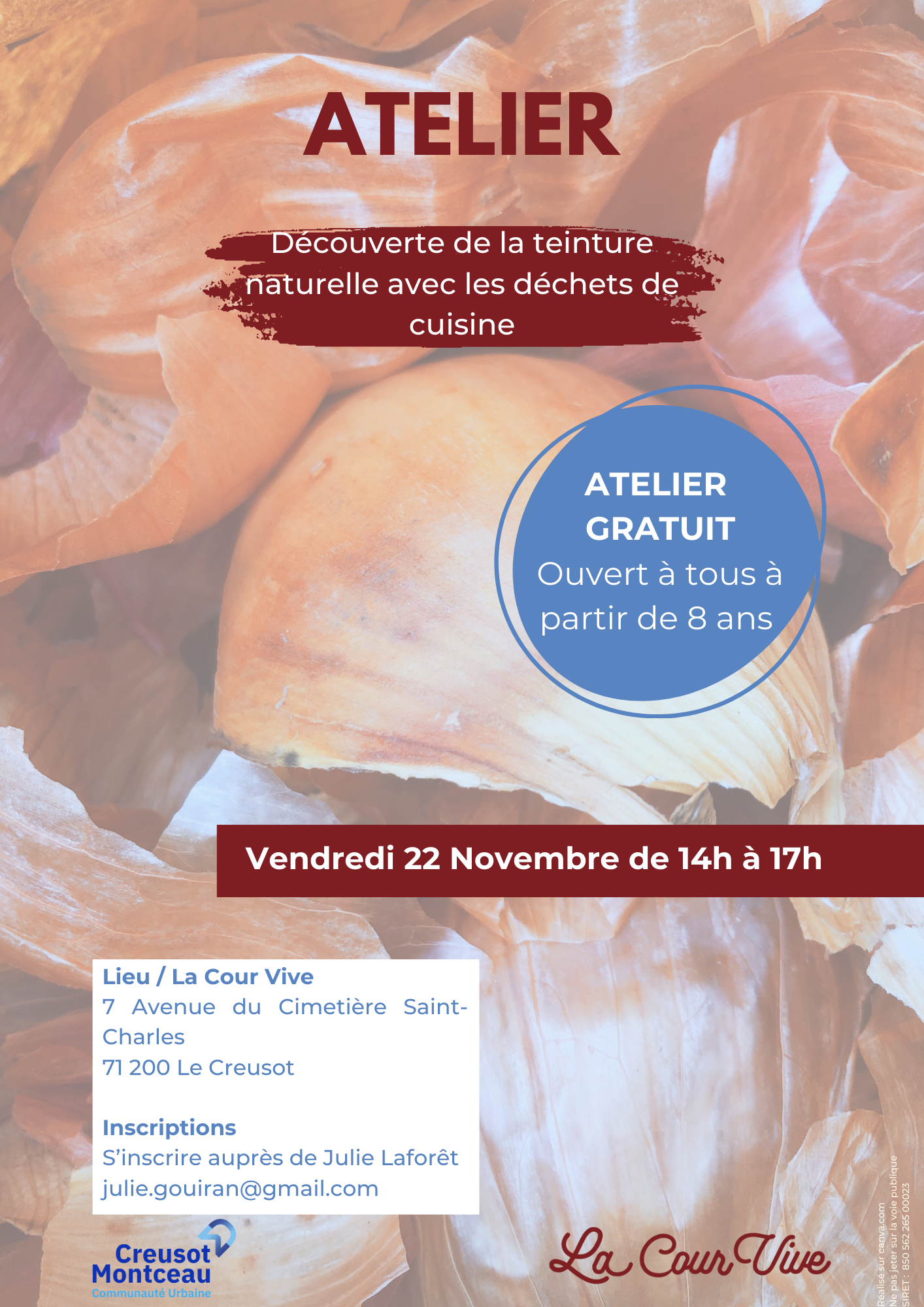 Affiche ateliers