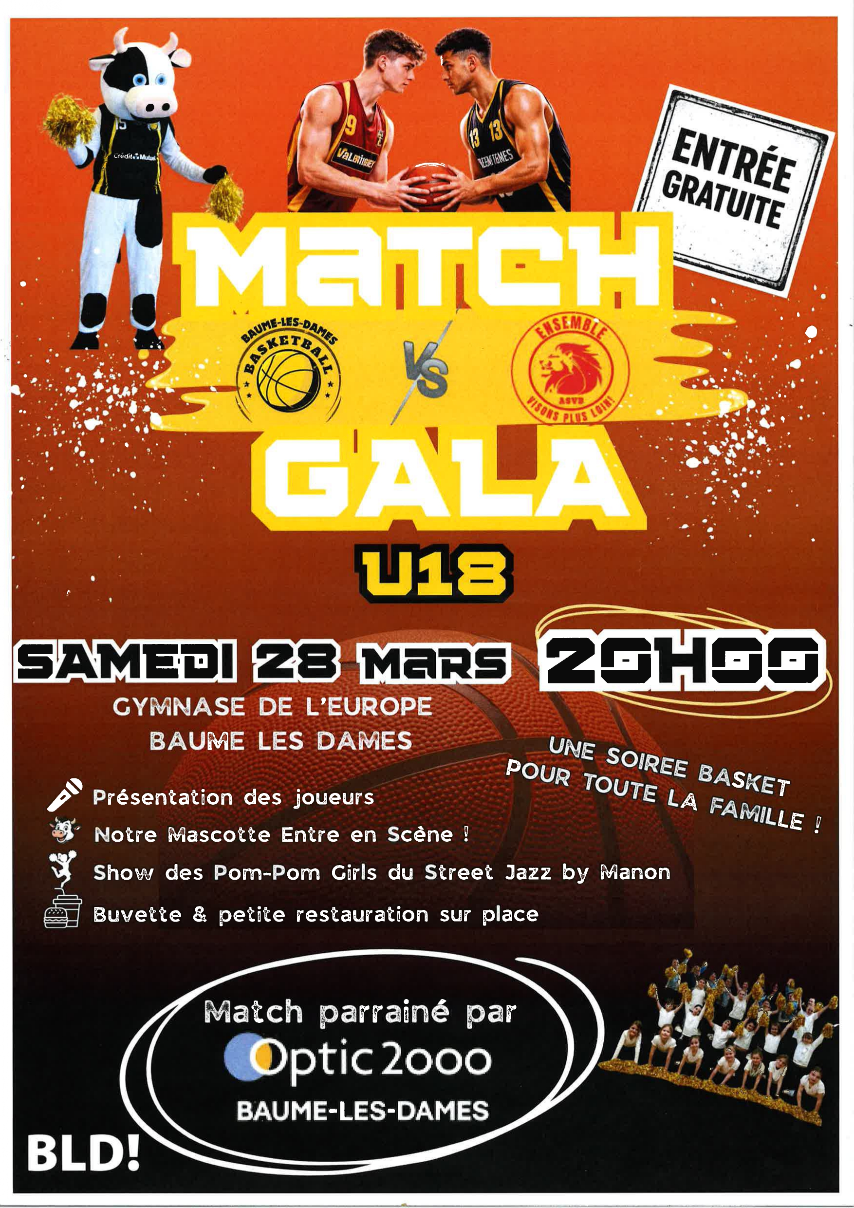 Match GALA : BLD Basketball
