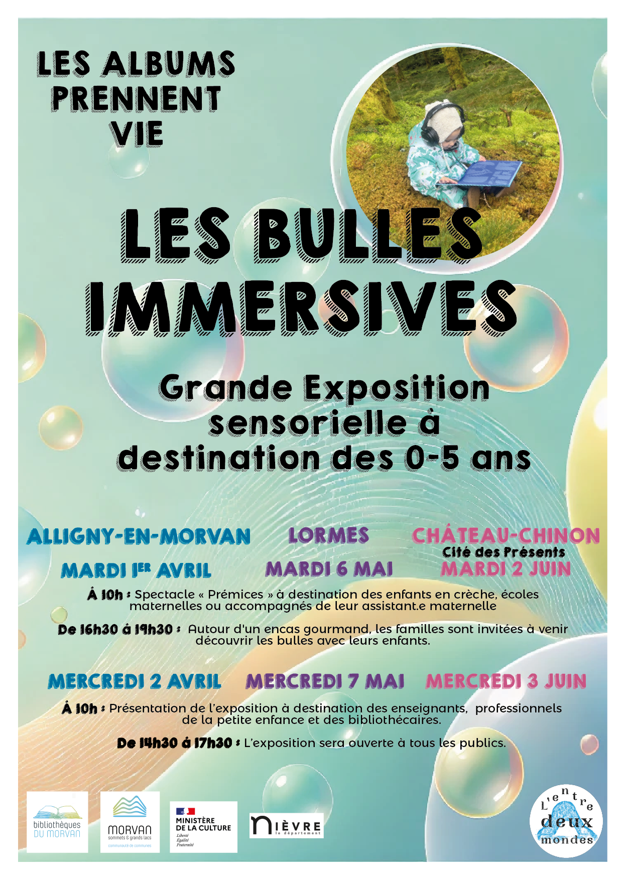 Les Bulles Immersives à Château-Chinon