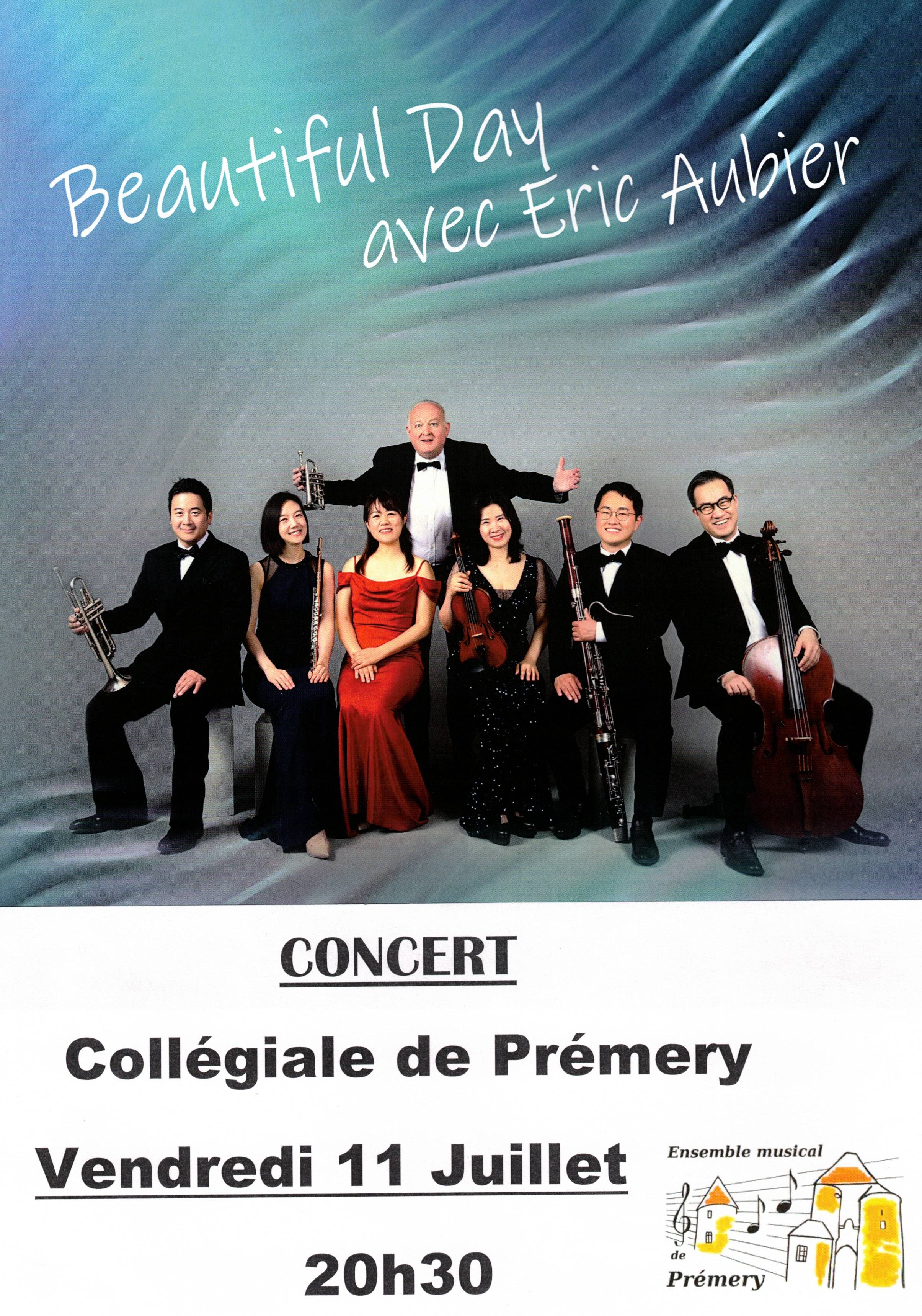 Affiche concert 11 juillet 2025 Beautiful Day