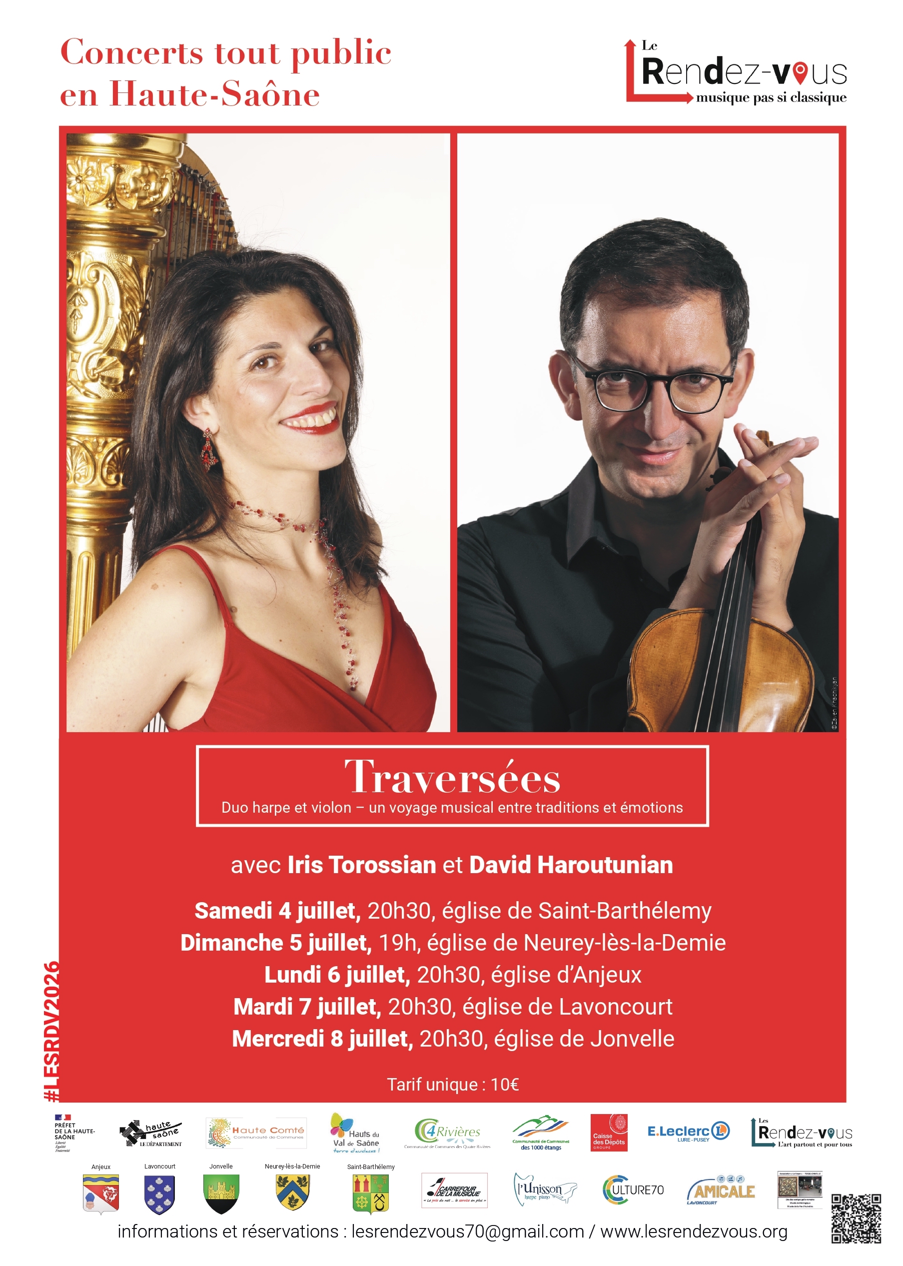 Le Rendez-vous Musique pas si classique : Traversées