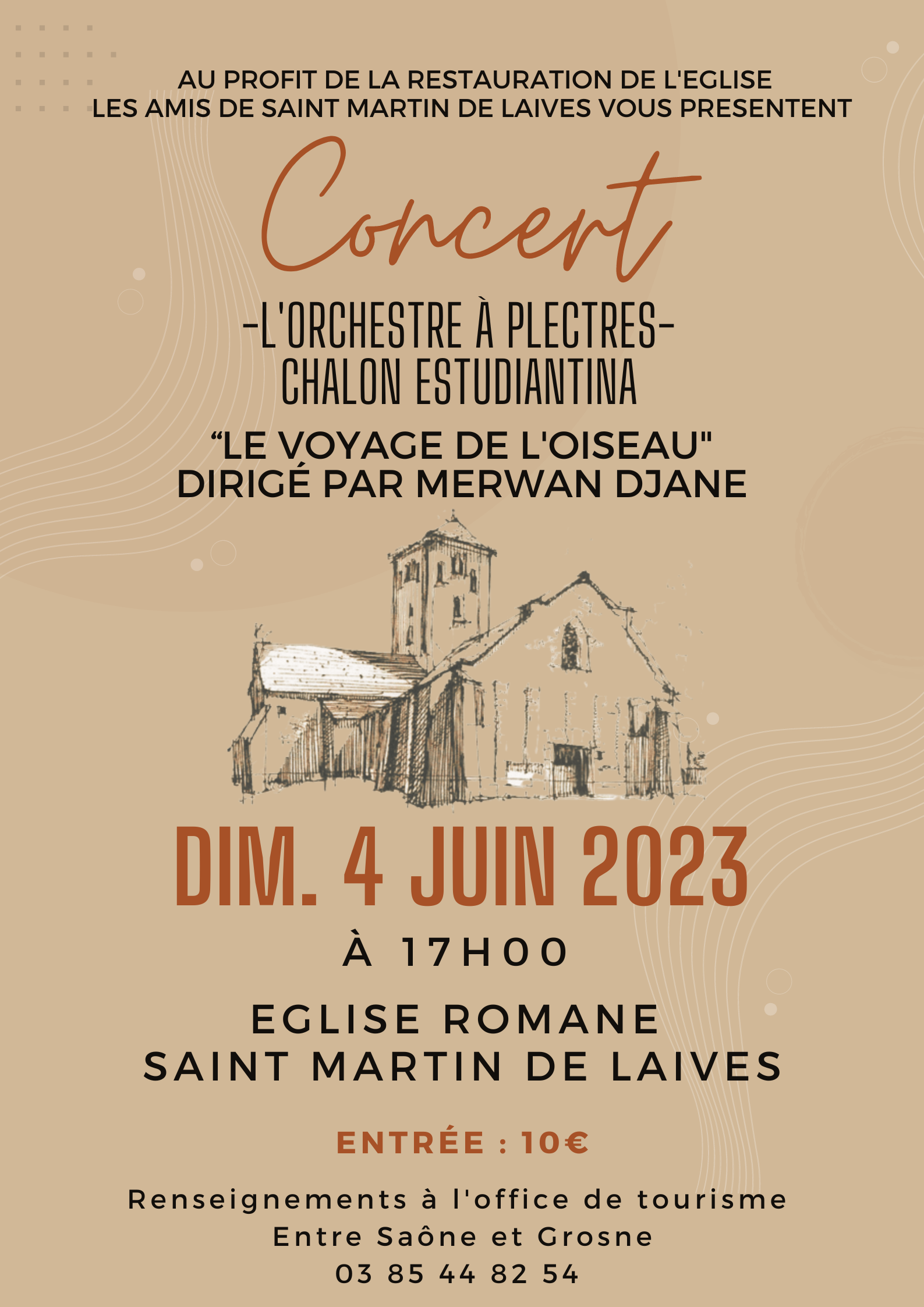 Affiche concert Saint Martin