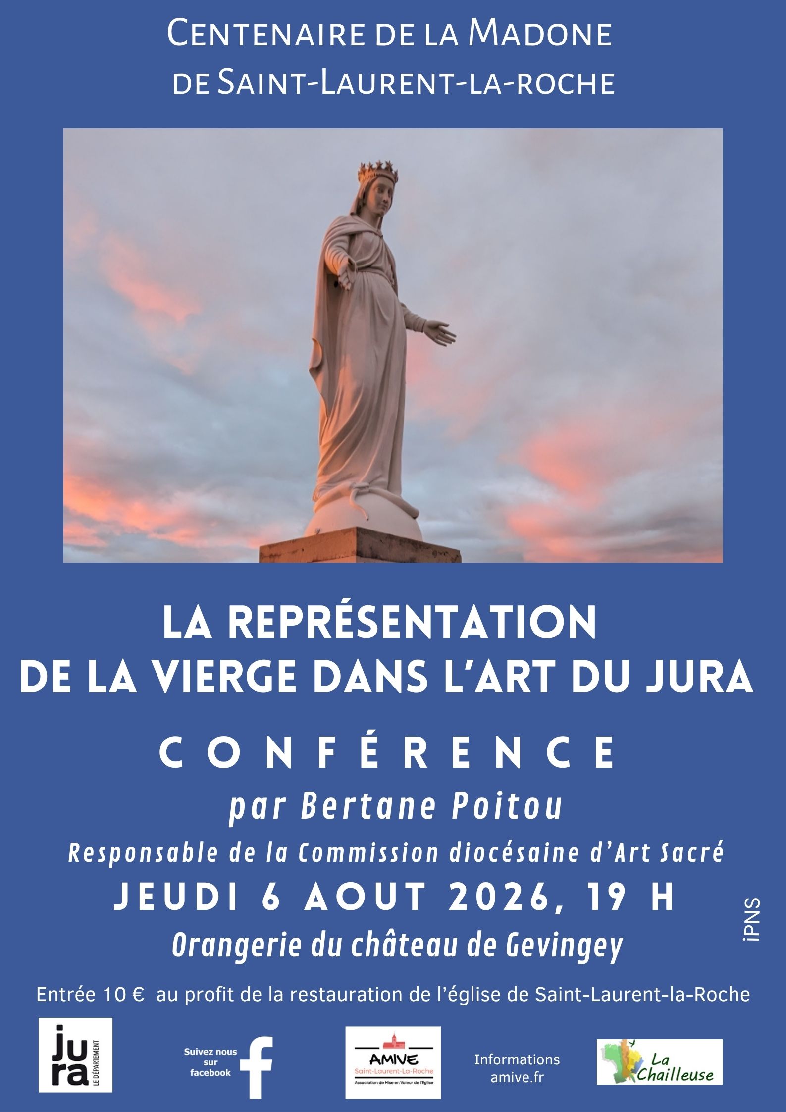Conférence : La représentation de la vierge dans l'art du Jura
