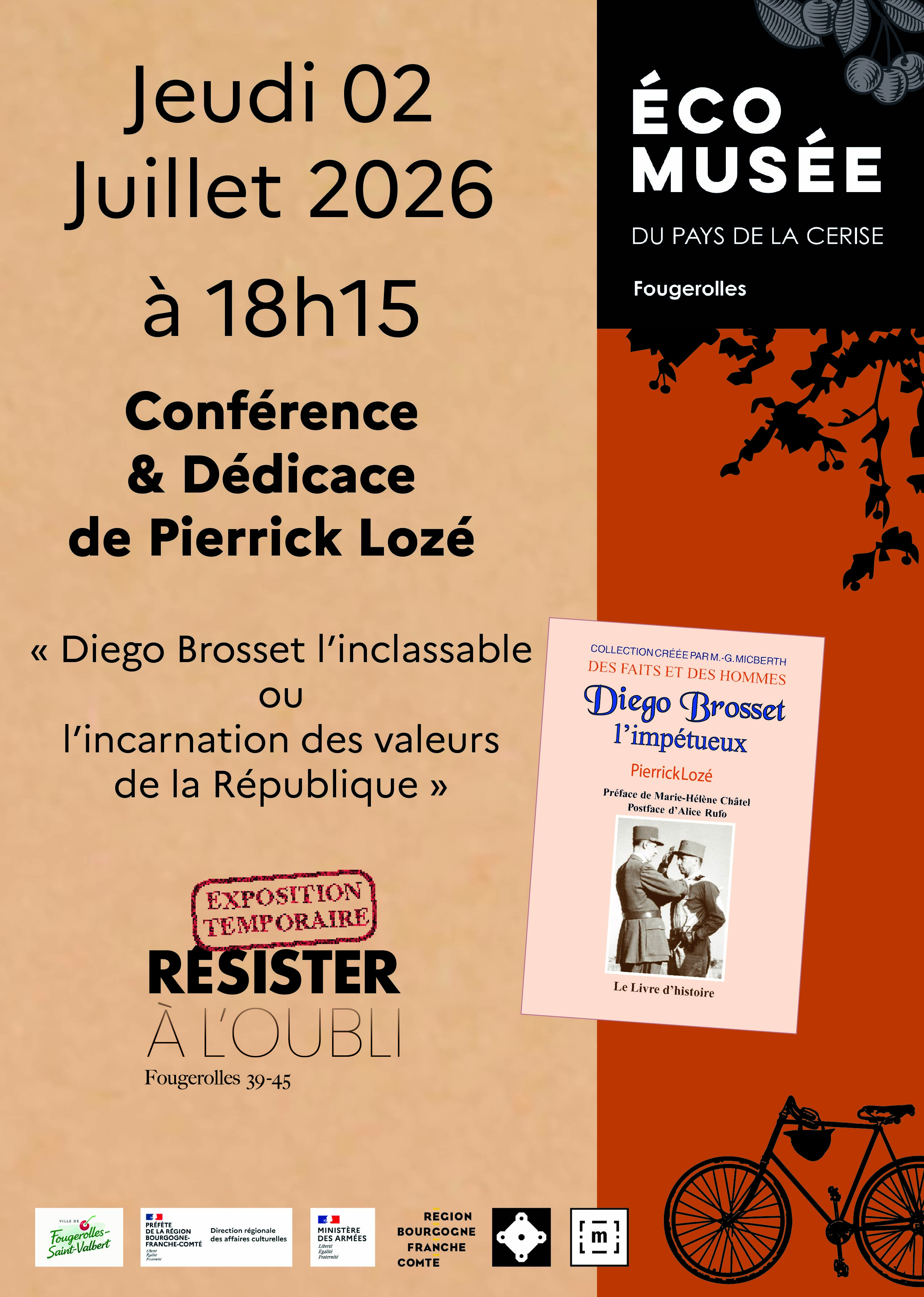 Conférence de Pierrick Lozé : Diego Brosset : l'inclassable