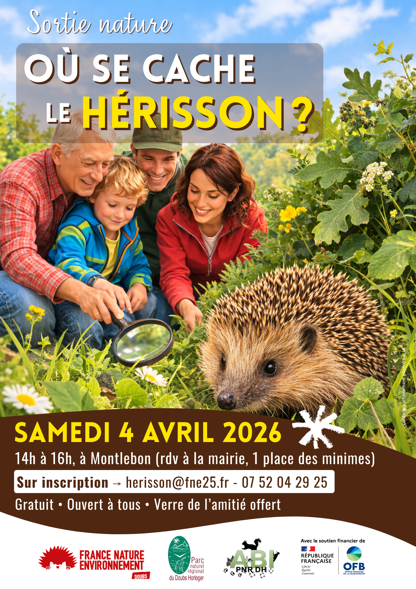 Sortie nature "Où se cache le hérisson ?"