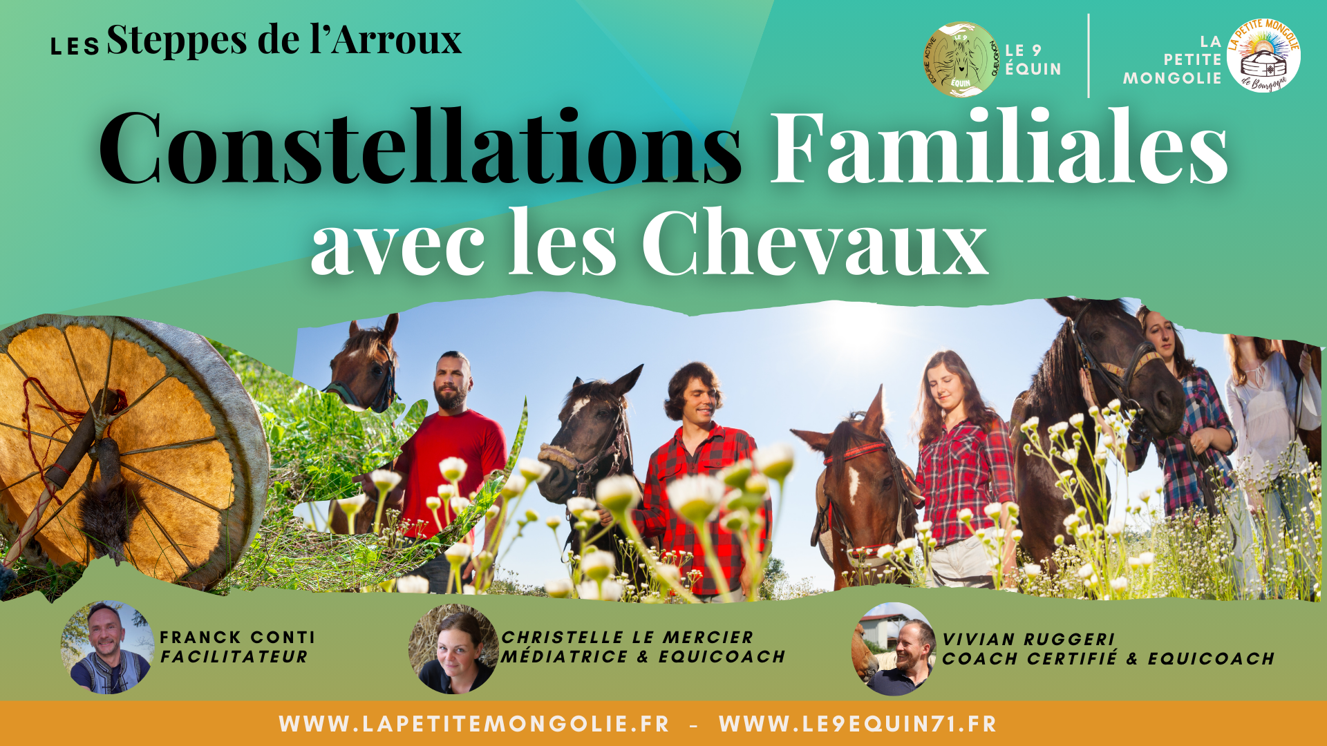 Constellations Familiales et Chamaniques avec les Chevaux