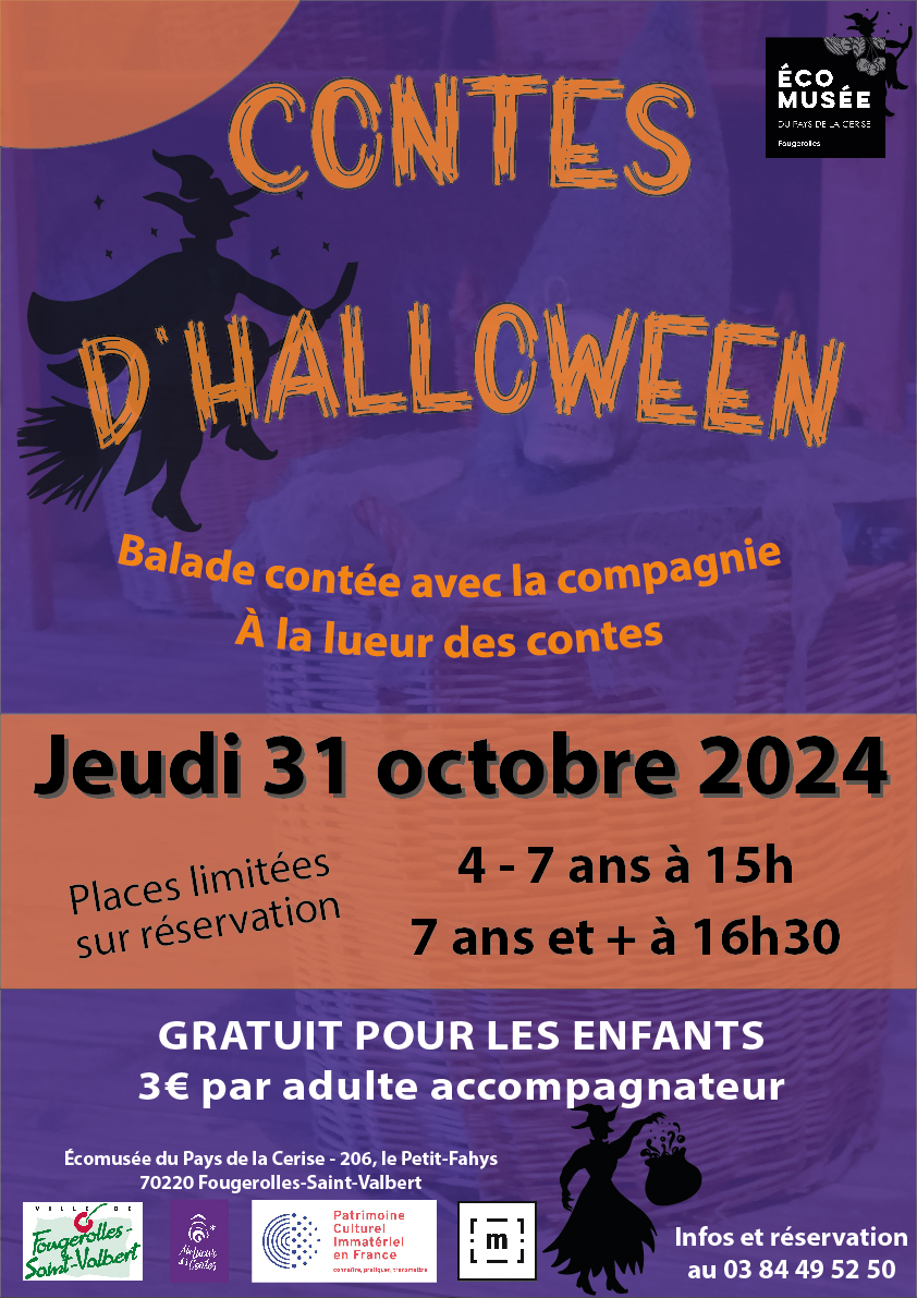 Affiche contes d'Halloween v3