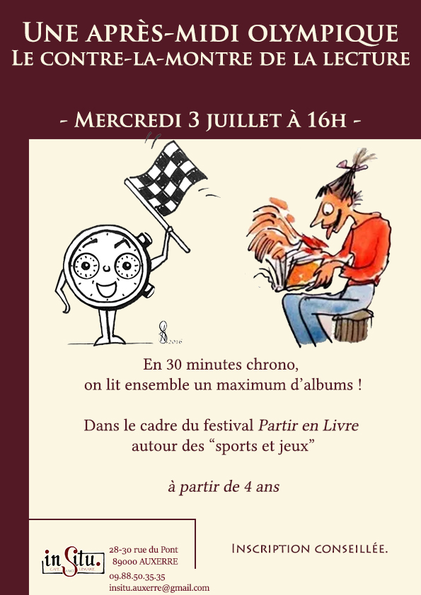 LE CONTRE-LA-MONTRE DE LA LECTURE