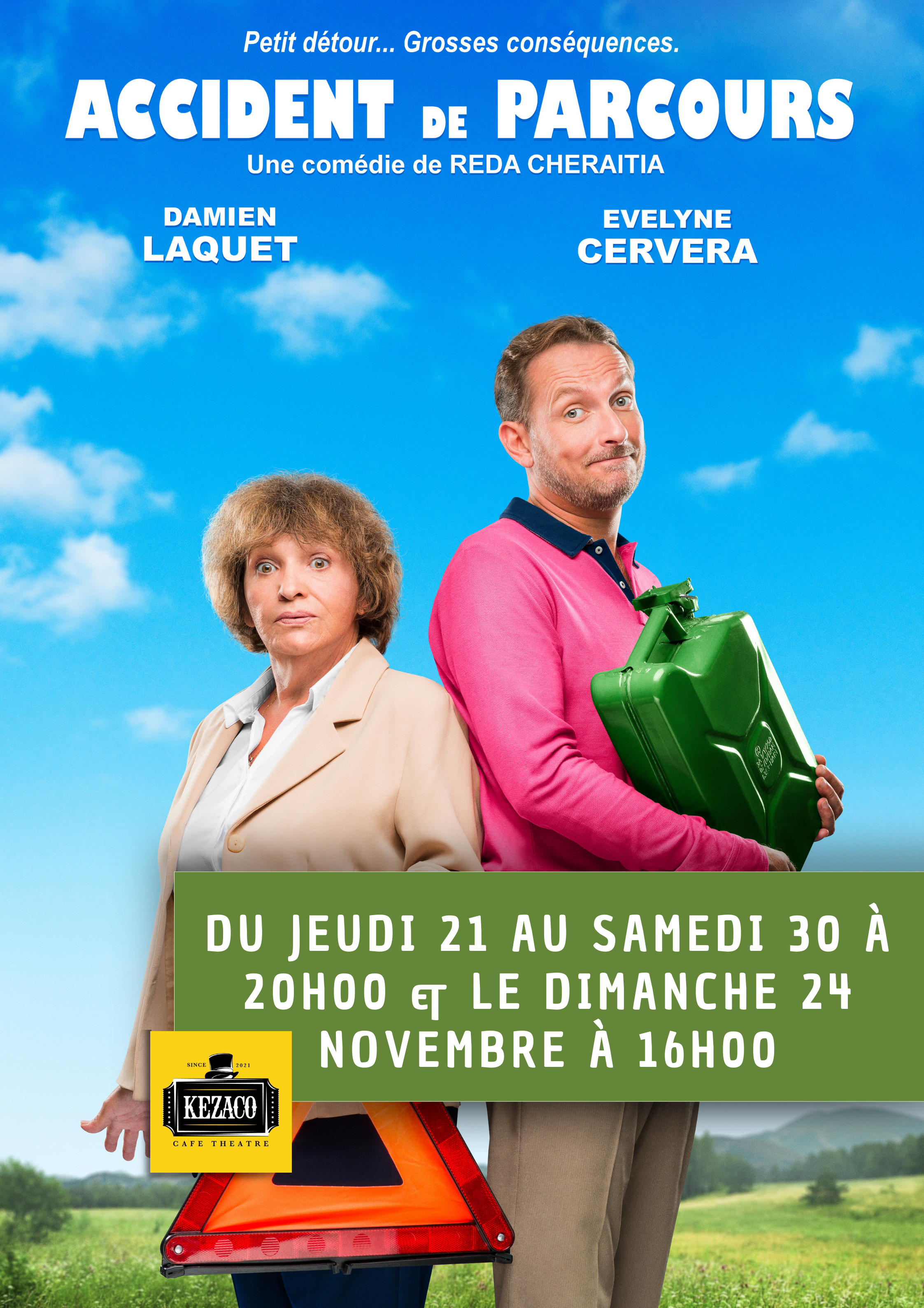  Affiches - avec date - saison 4 - Affiche date - Accident de parcours