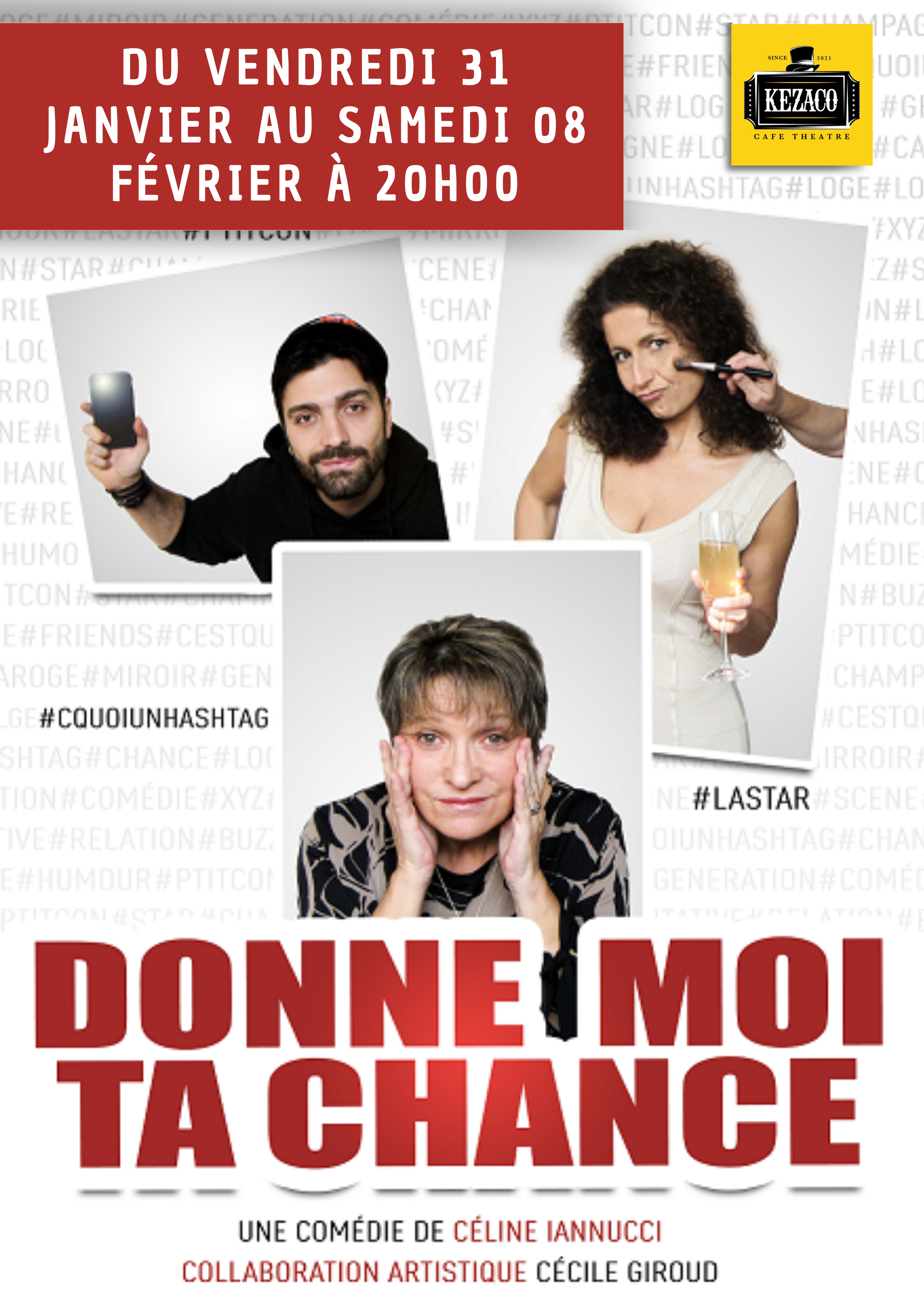  Affiches - avec date - saison 4 - Affiche date - Donne moi ta chance