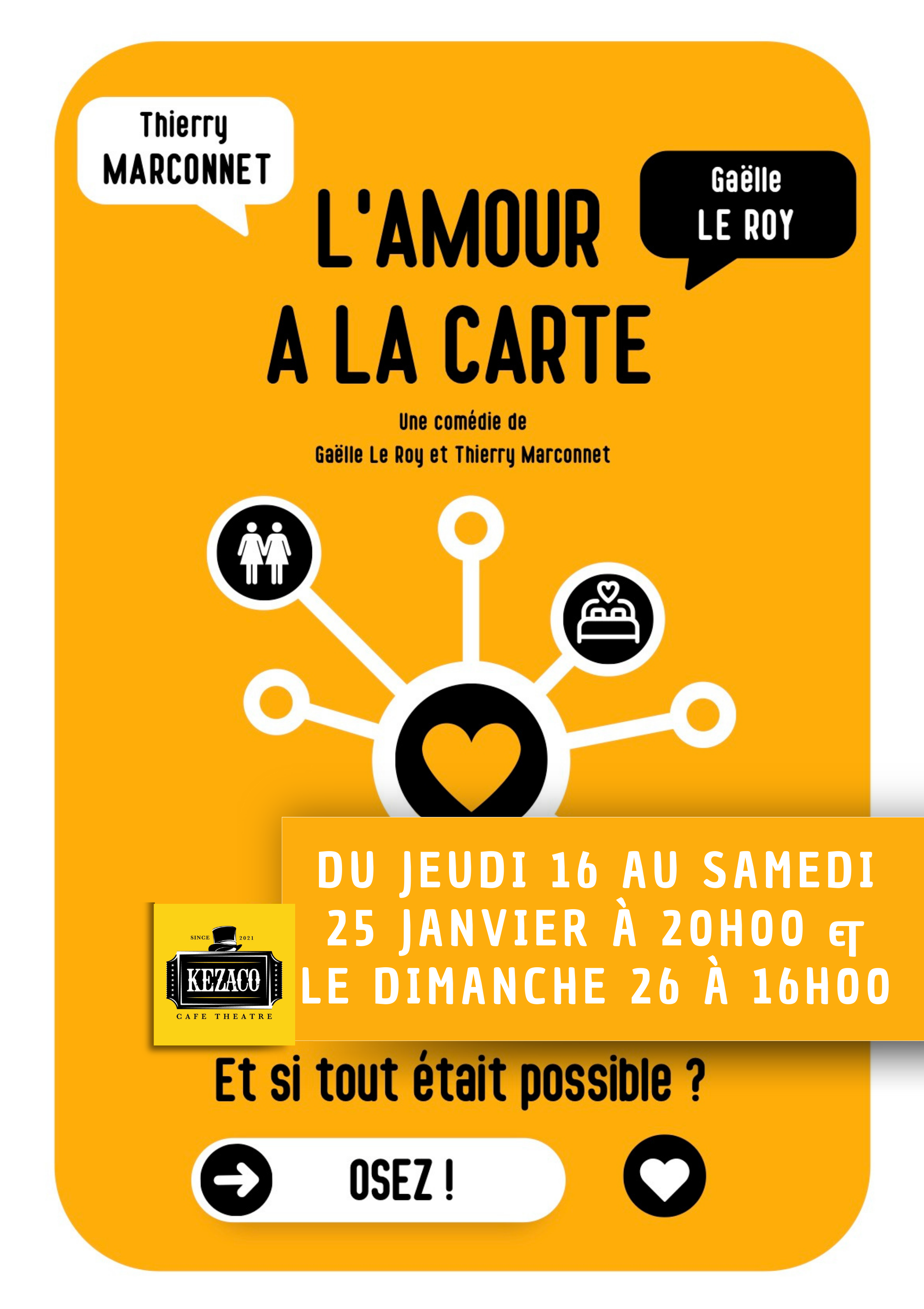  Affiches - avec date - saison 4 - Affiche date - L’amour à la carte