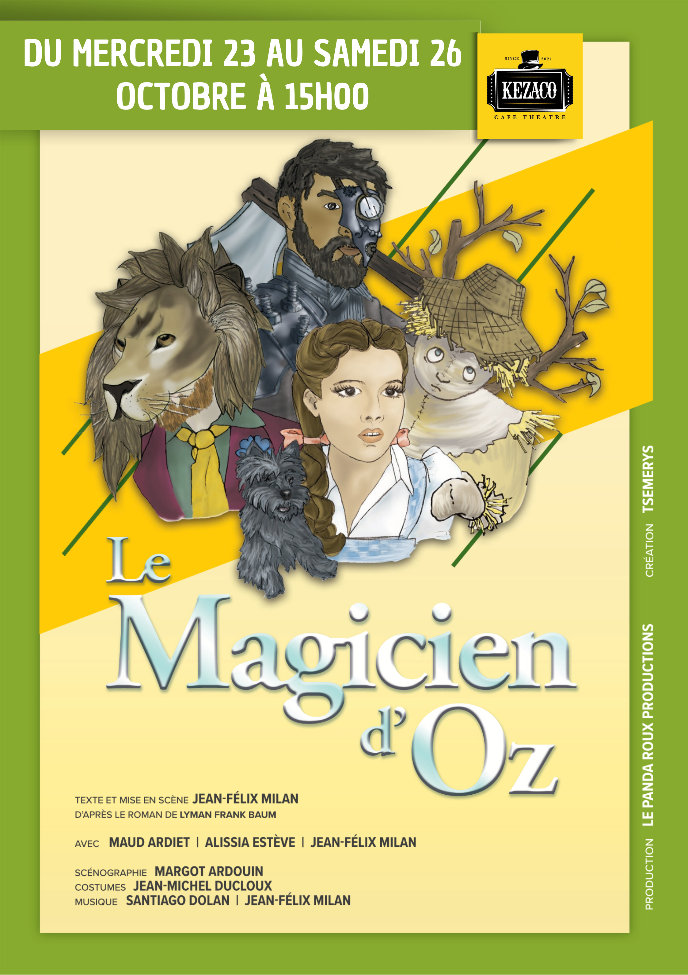  Affiches - avec date - saison 4 - Affiche date - Le magicien d’Oz