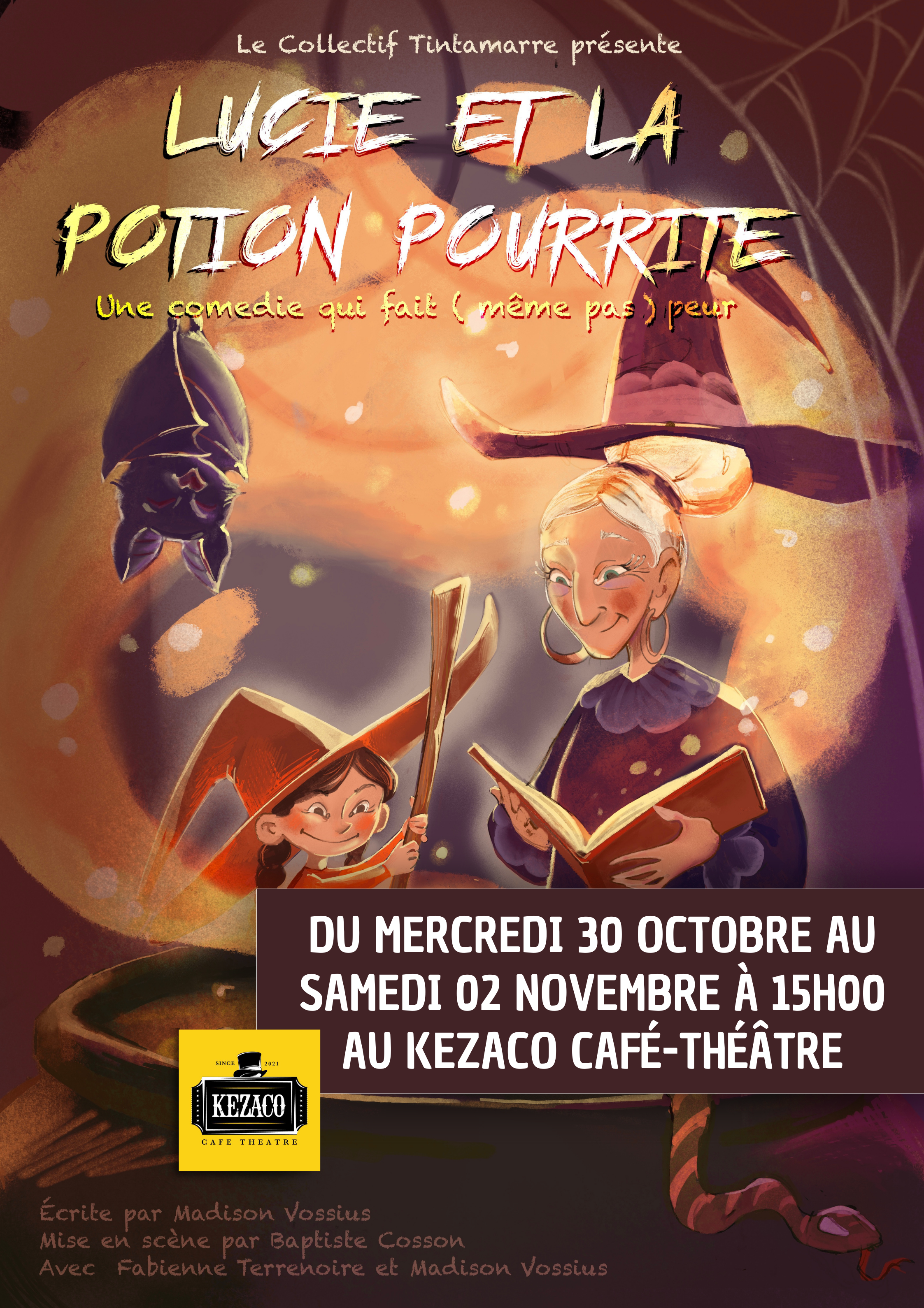  Affiches - avec date - saison 4 - Affiche date - Lucie et la potion pourrite