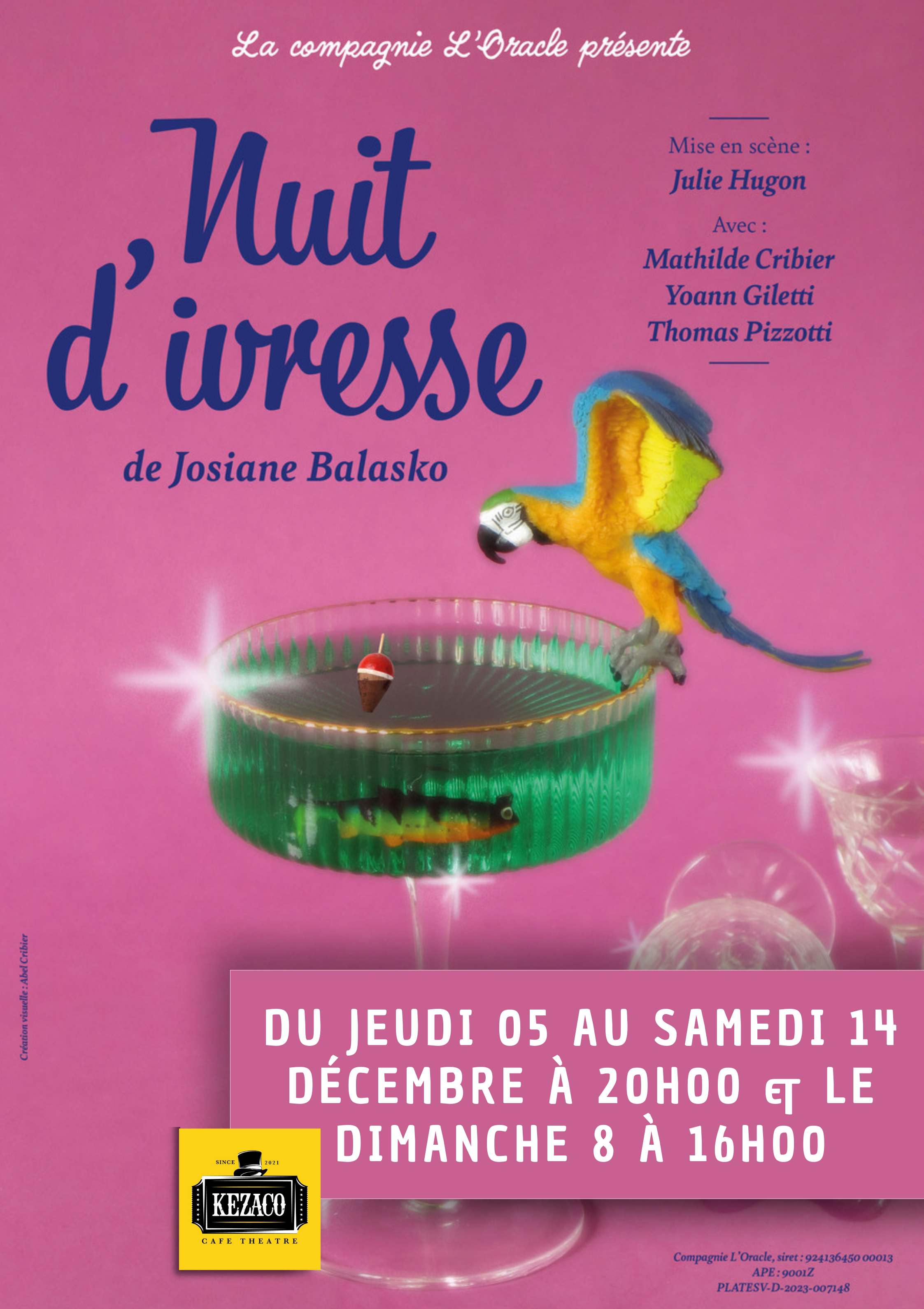  Affiche - avec date - saison 4 - Affiche date - Nuit d’ivresse