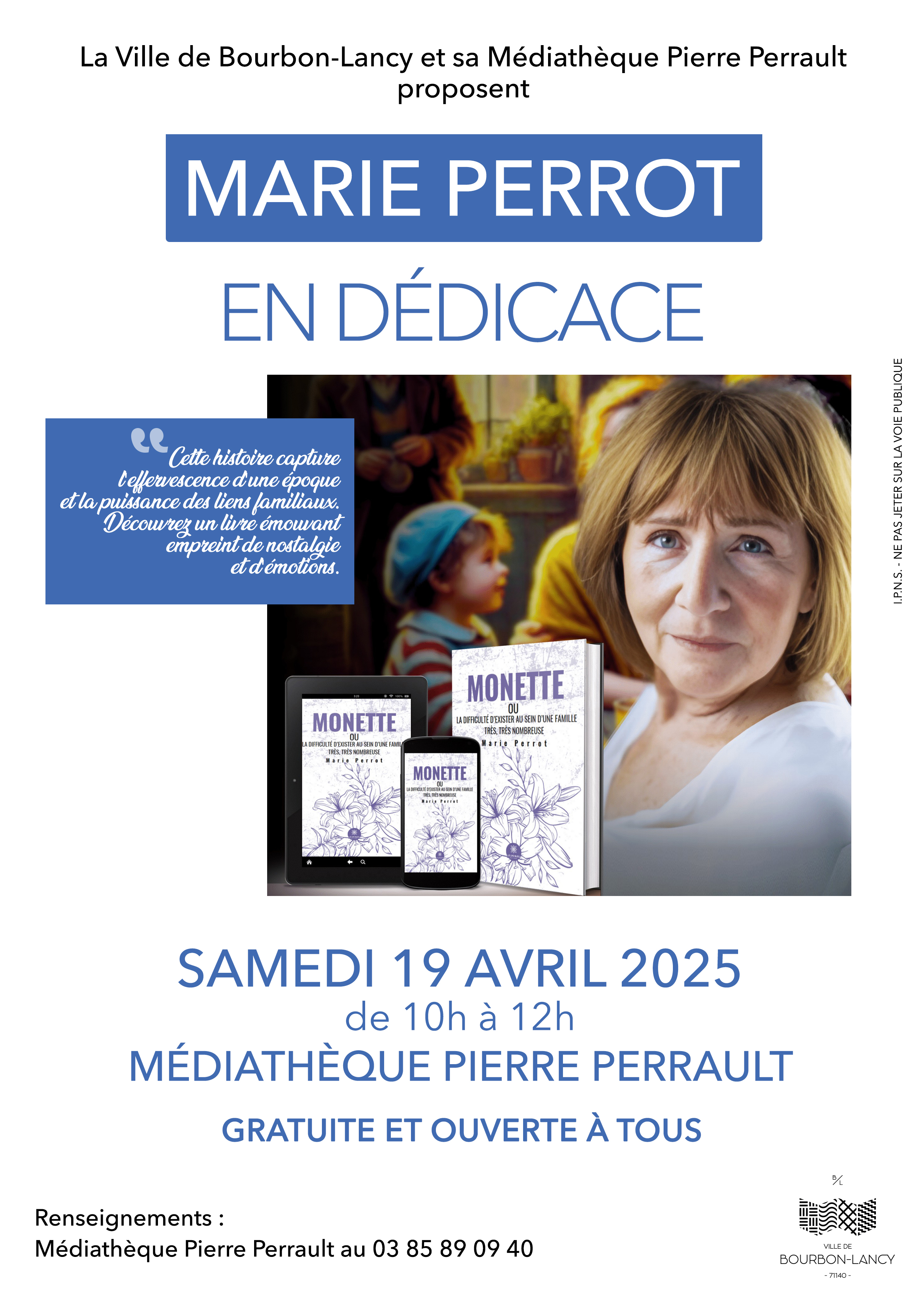 Affiche_dédicace_MmePerrot_avril2025