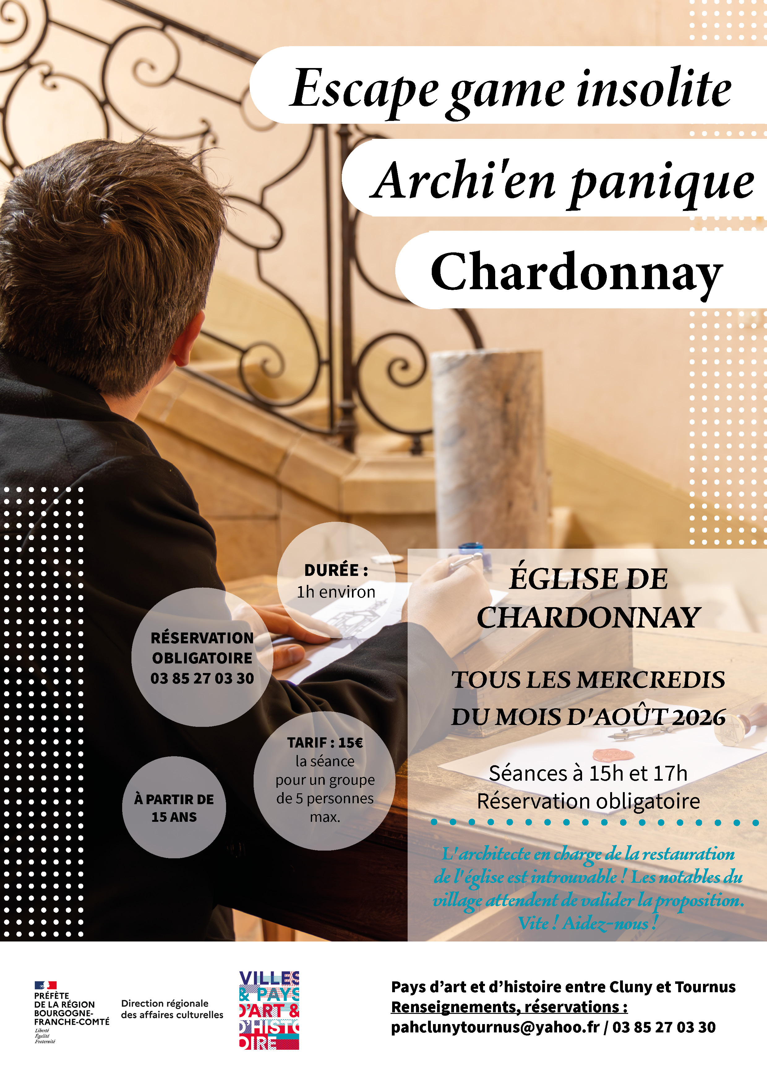 Escape game insolite : Archi'en panique !