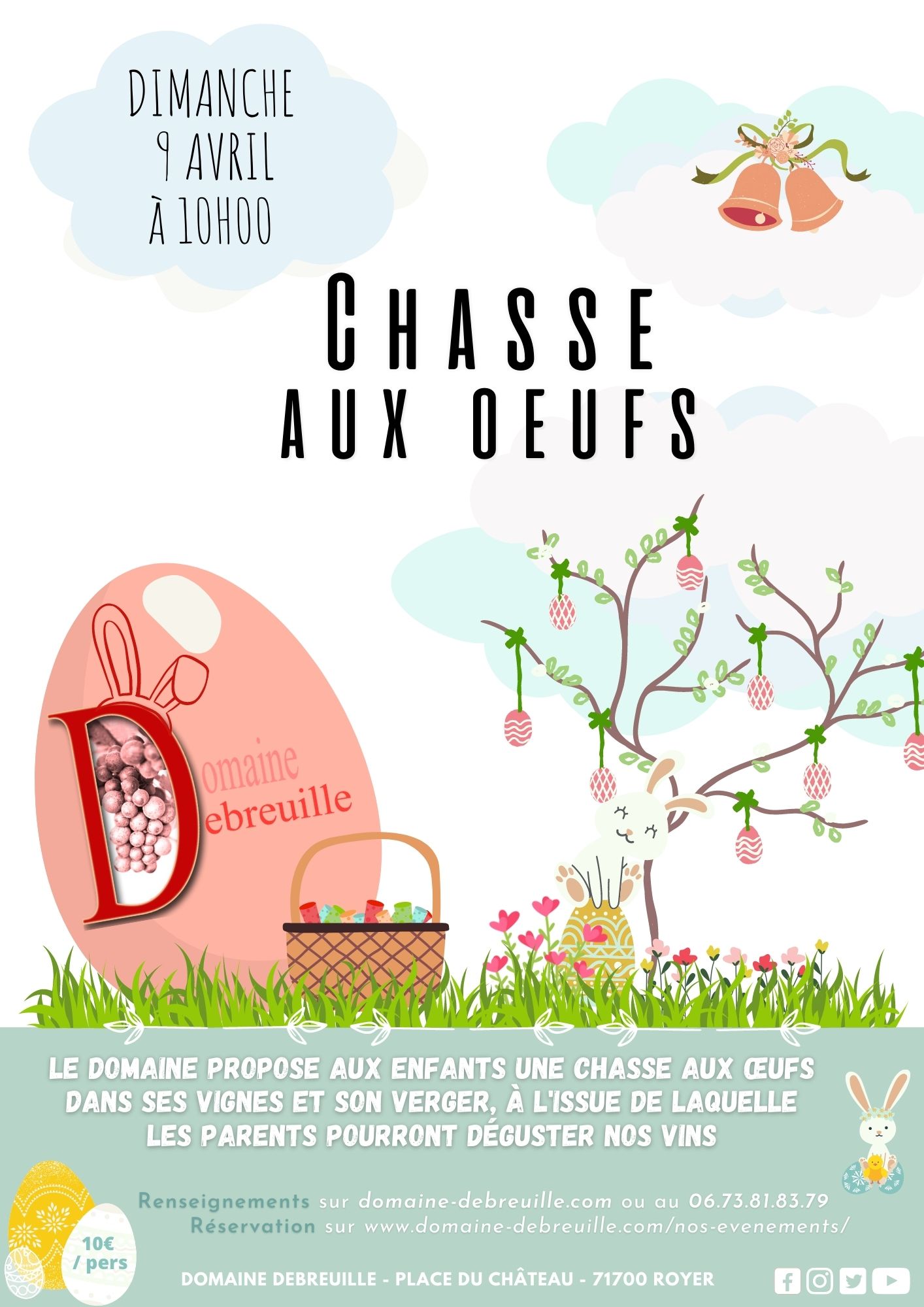 CHASSE AUX OEUFS DE PÂQUES