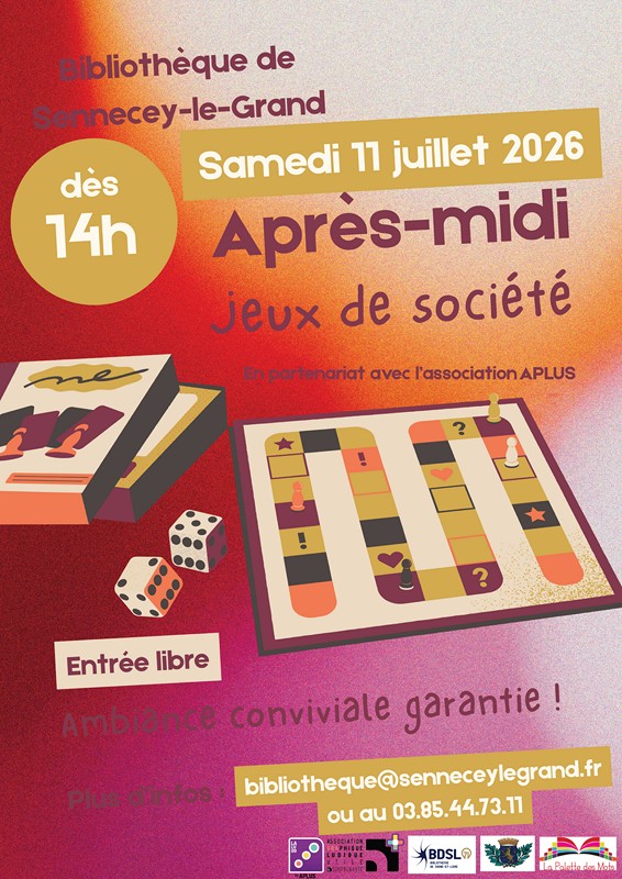 Après-midi jeux de société