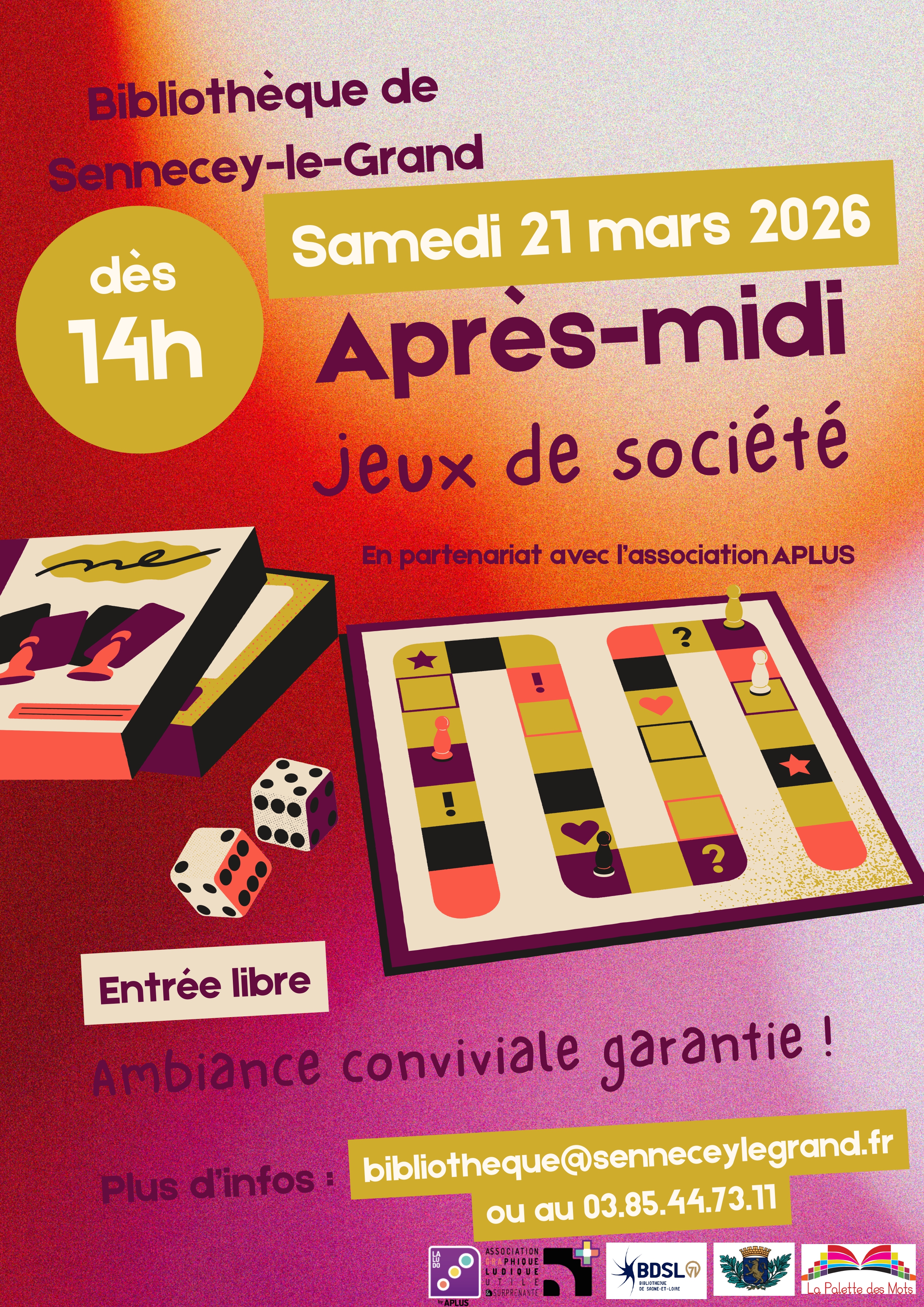Après-midi jeux de société