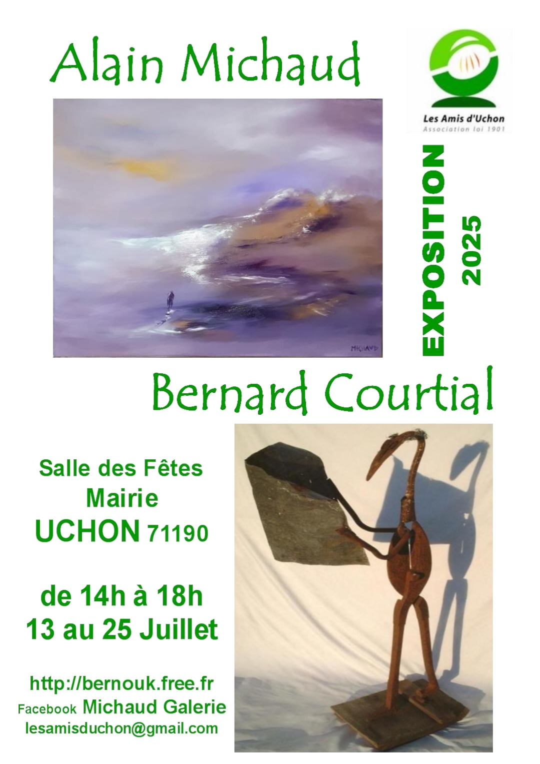 Exposition à Uchon