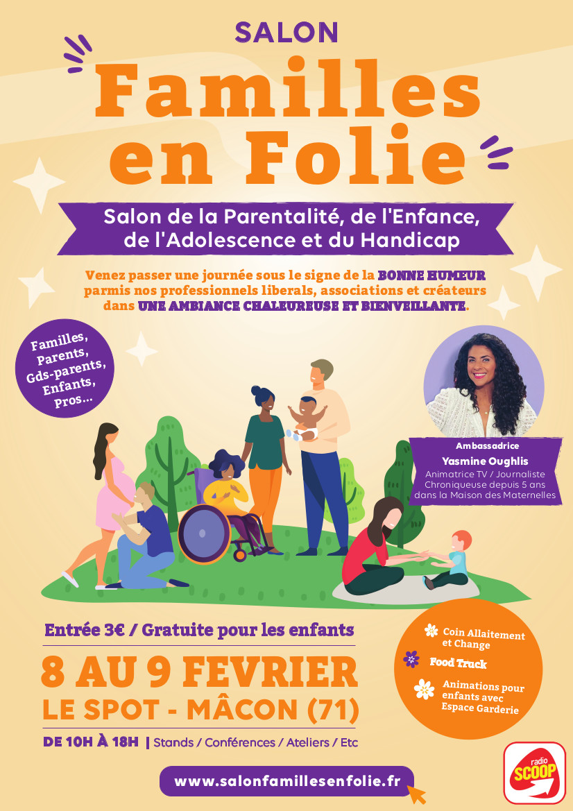 Affiche famille en folie 