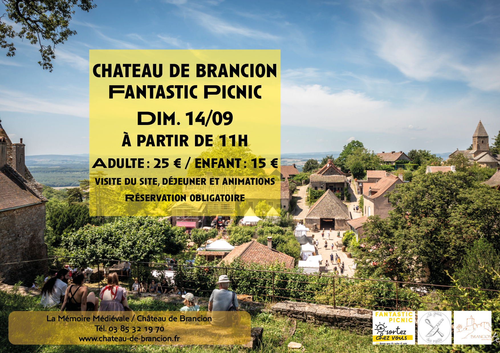 Affiche Fantastic Picnic Brancion