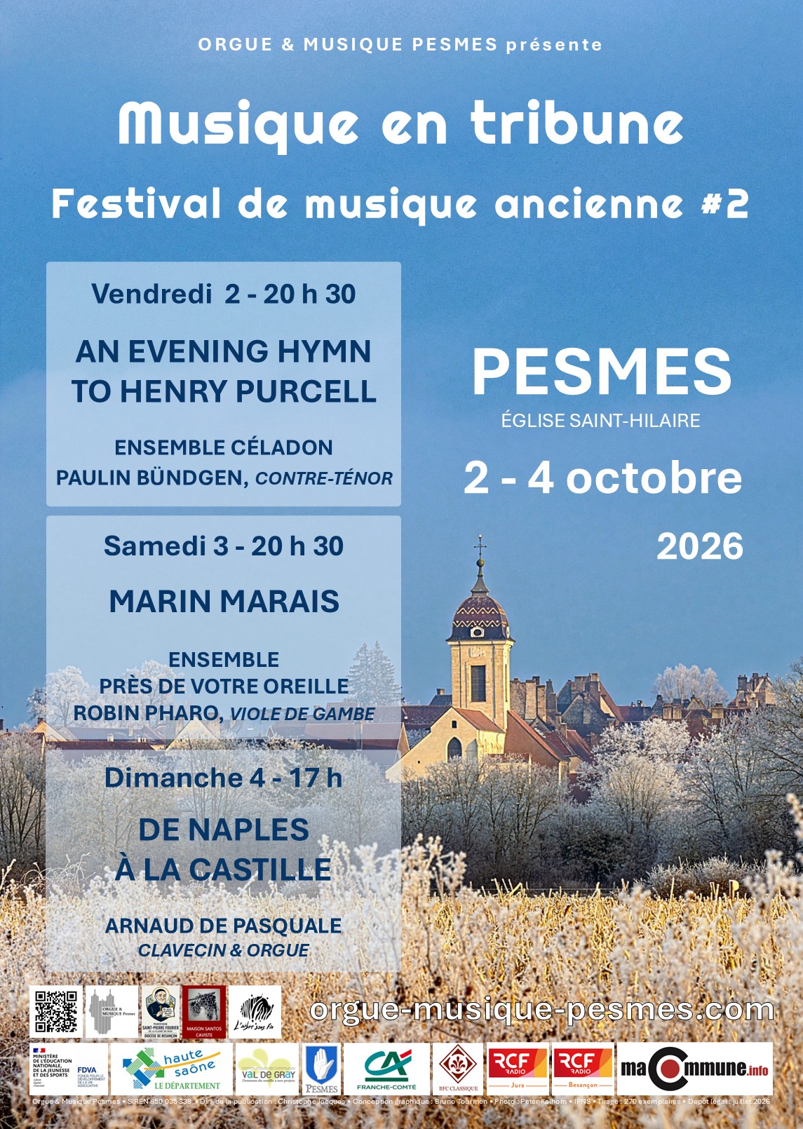 Festival Musique en tribune 2026