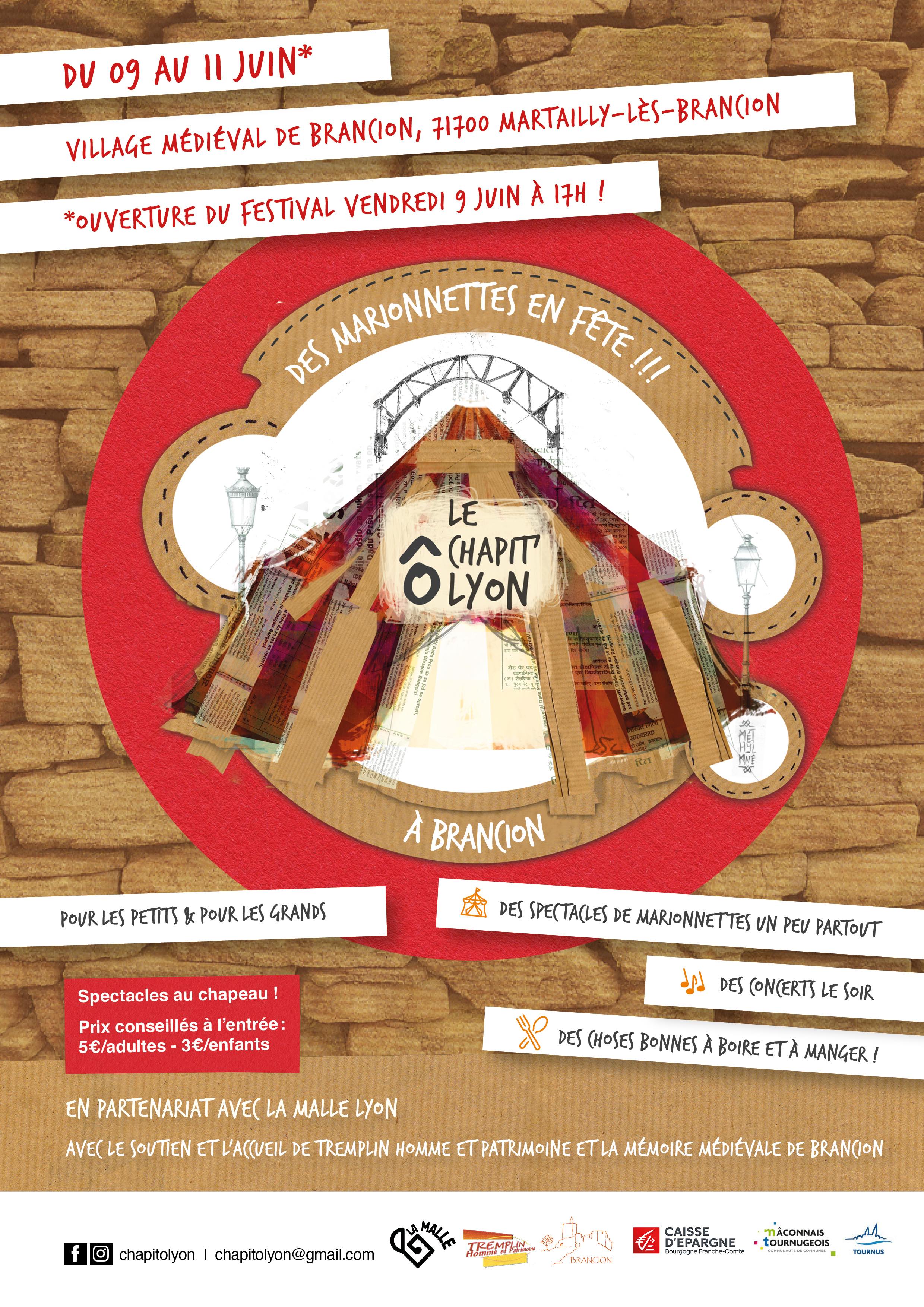 Affiche festival marionnettes