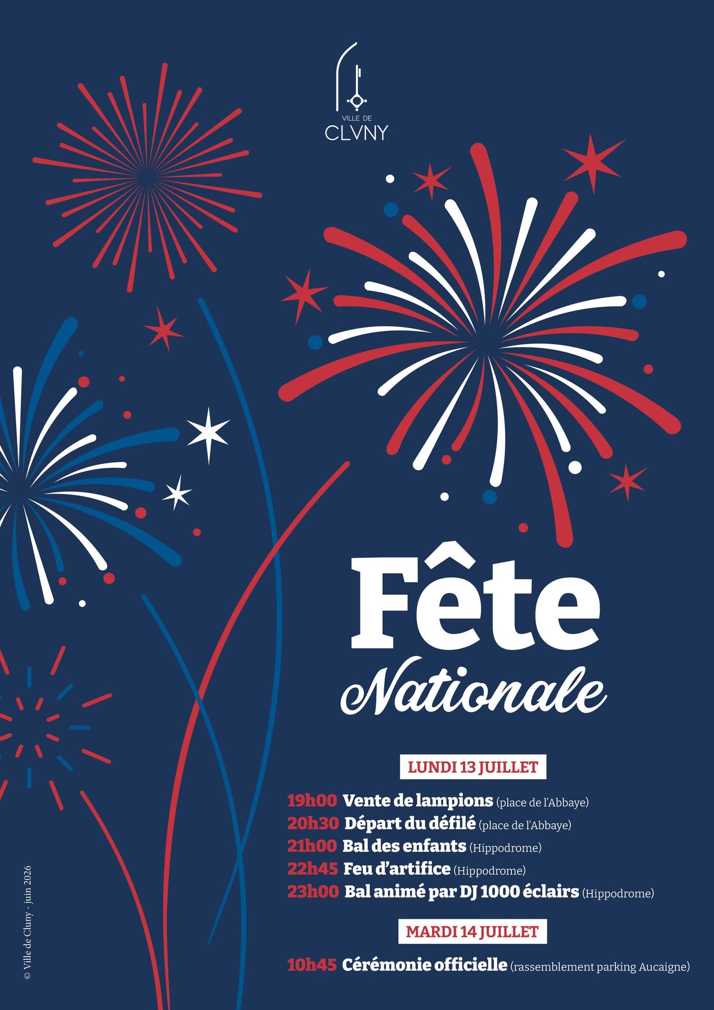 Feu d'artifice - fête nationale