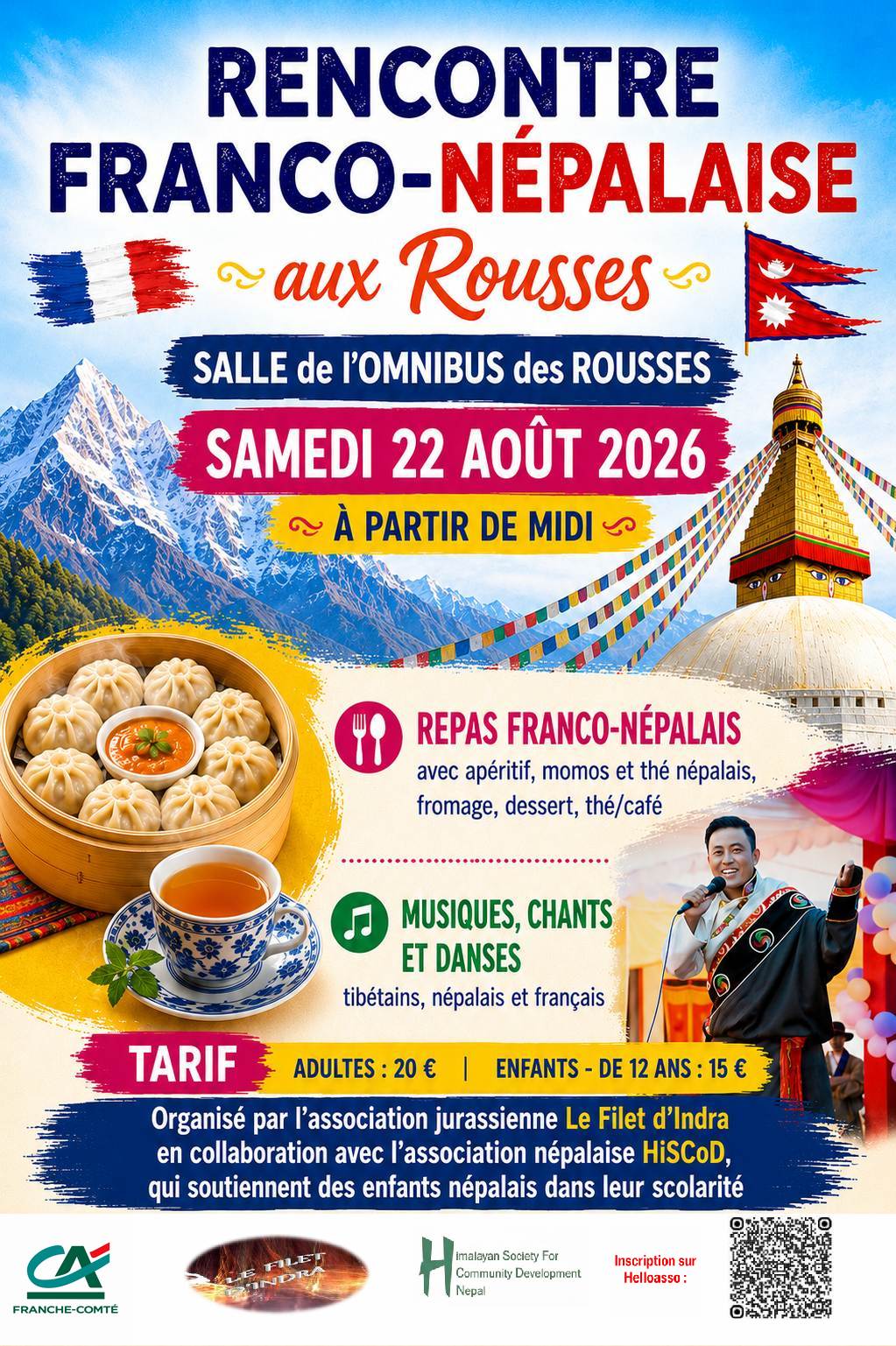 Rencontre Franco-Népalaise aux Roussses