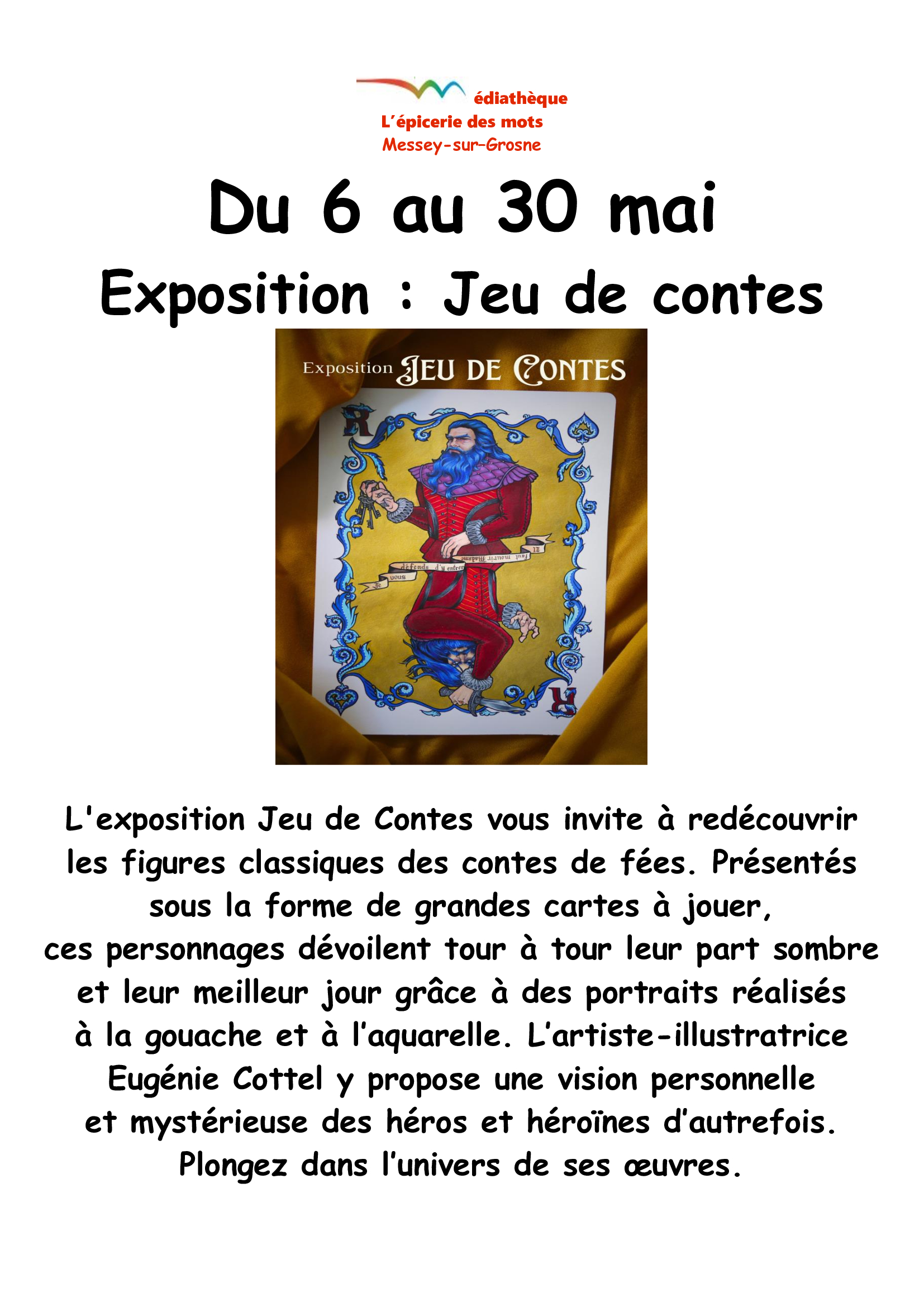 Exposition : Jeu de contes