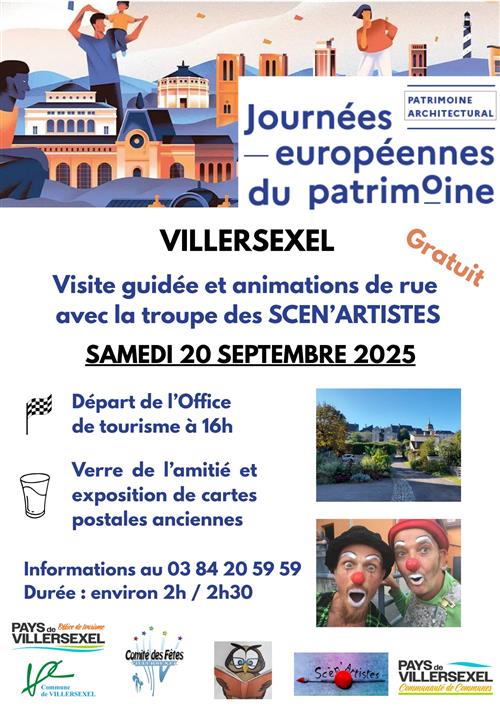 Journée du Patrimoine à Villersexel