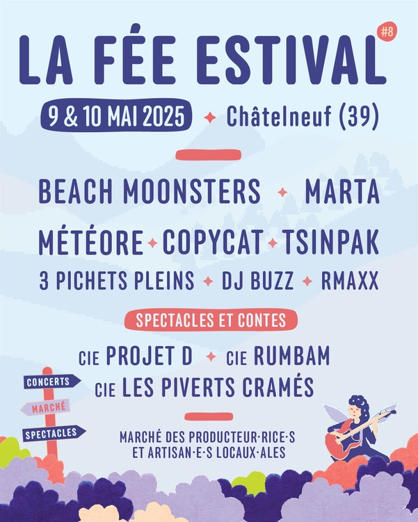 Affiche la fée estivale
