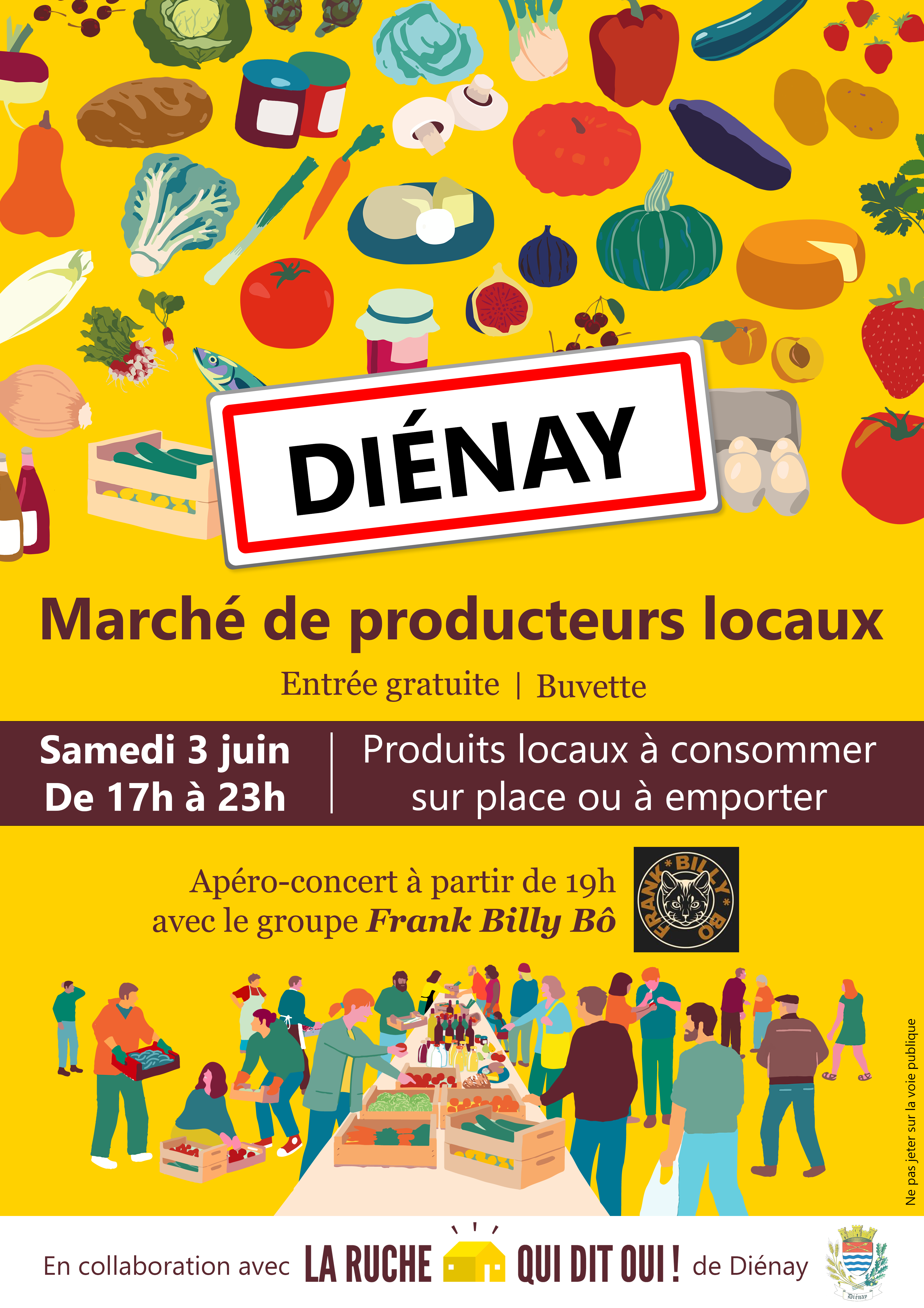 marche_producteurs_locaux_ruche_dit_oui_dienay_economie_locale