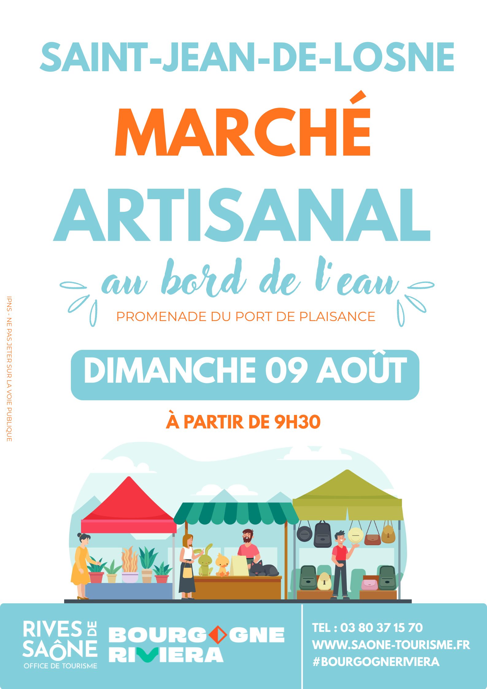 Marché artisanal "Au bord de l'eau"