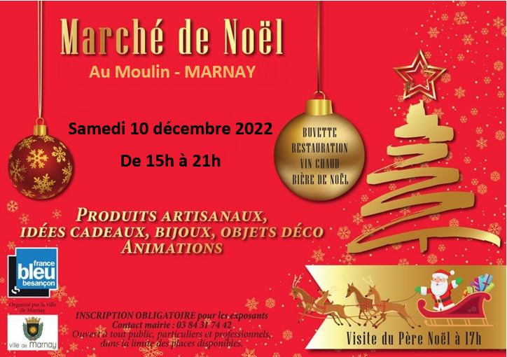 Marché de Noël à Marnay