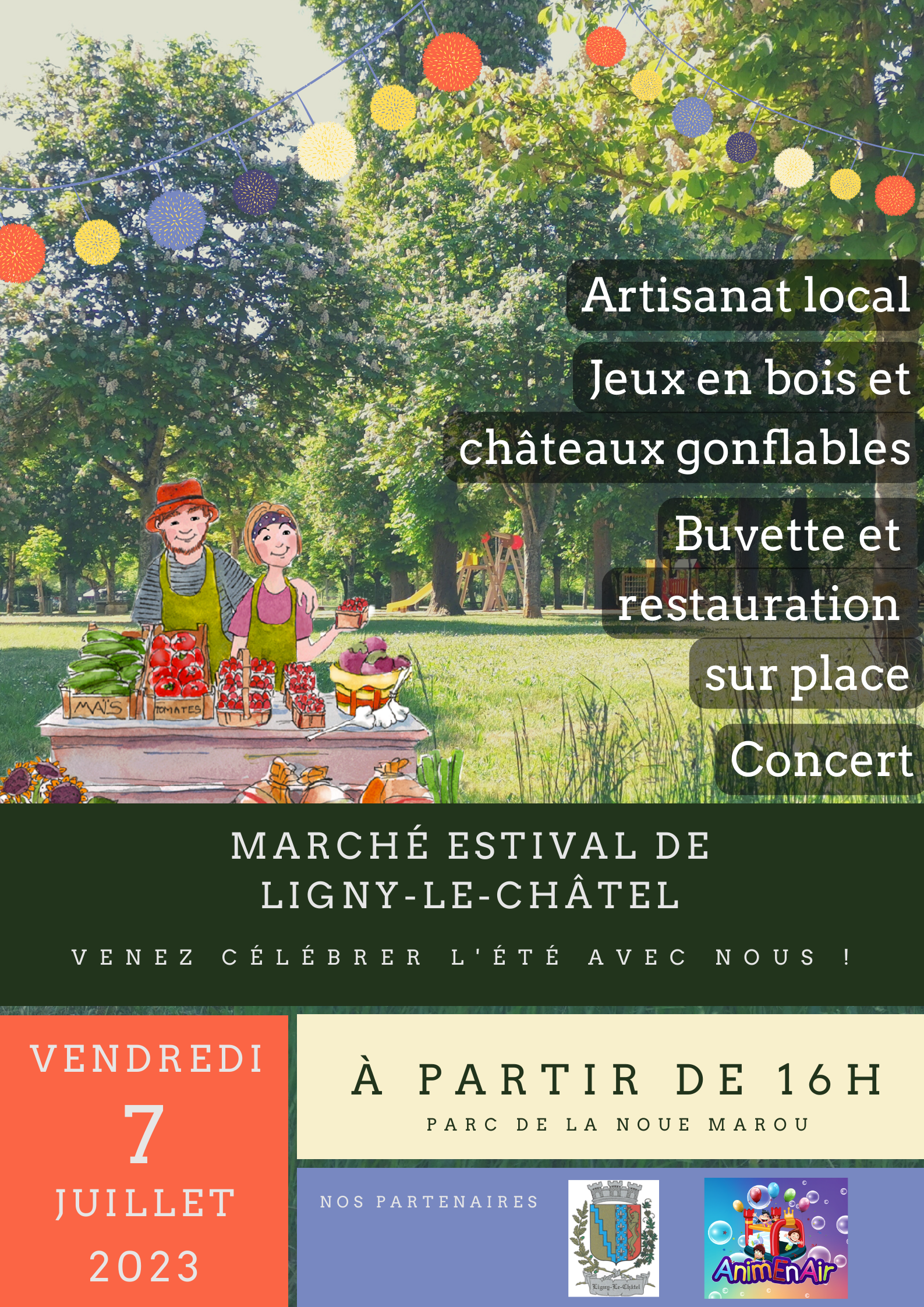 MARCHÉ ESTIVAL NOCTURNE