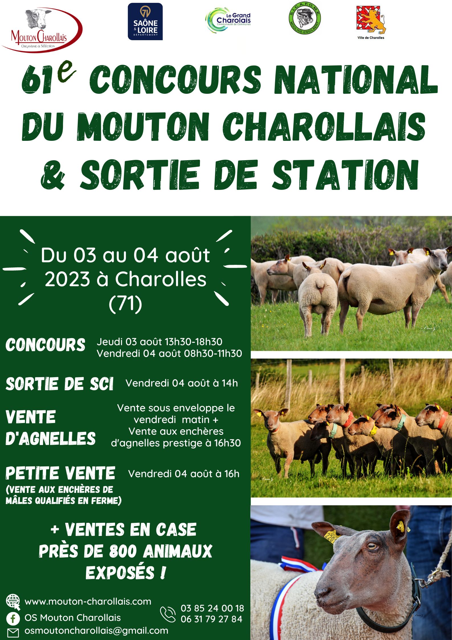 Affiche 61ème Concours National