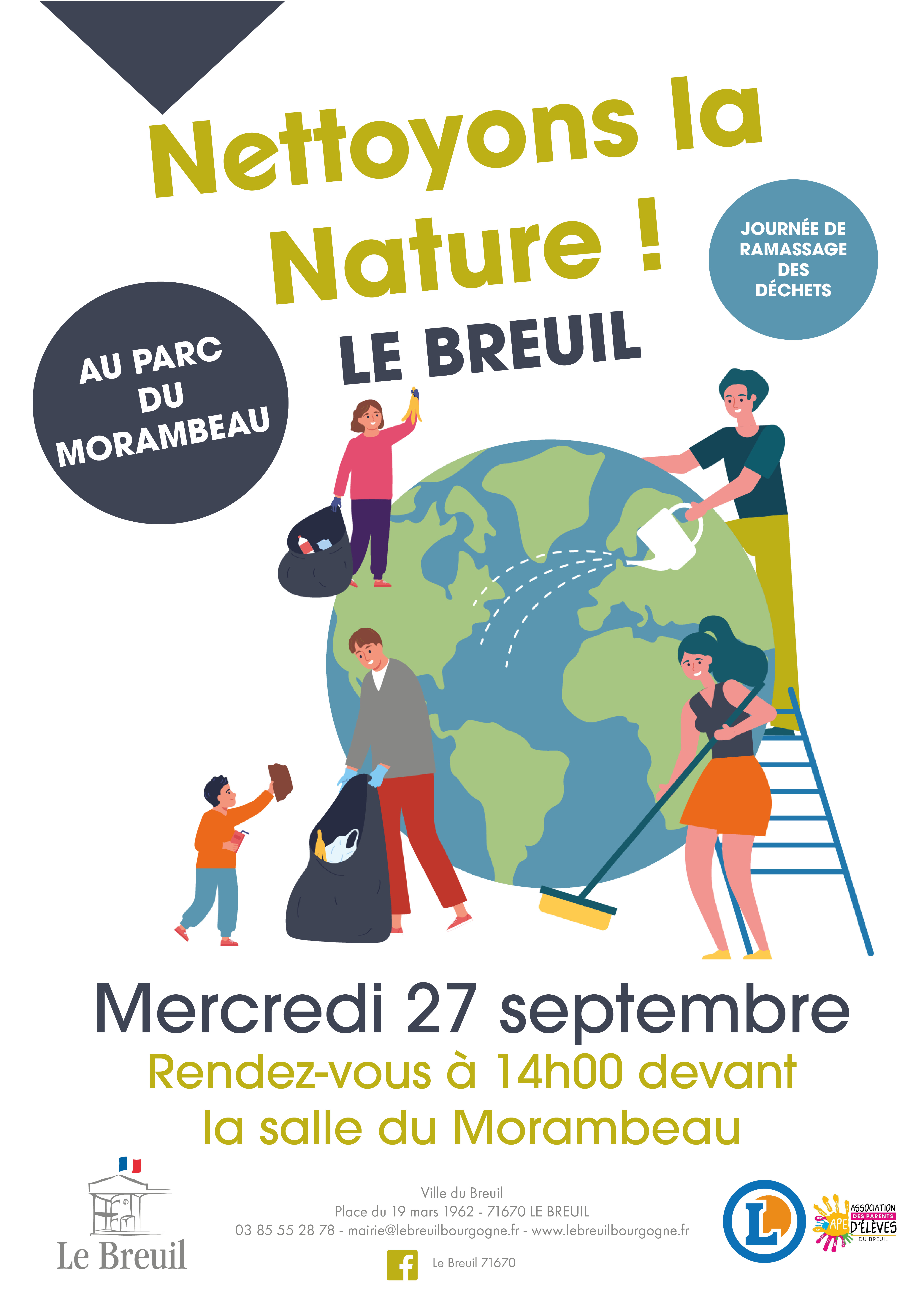 Affiche Nettoyons la Nature