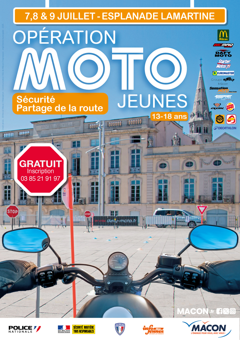 Affiche Moto-Jeunes