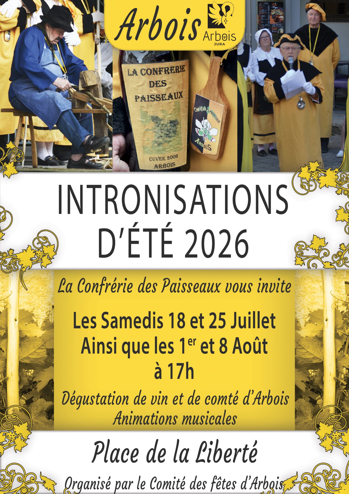 Intronisations d'été