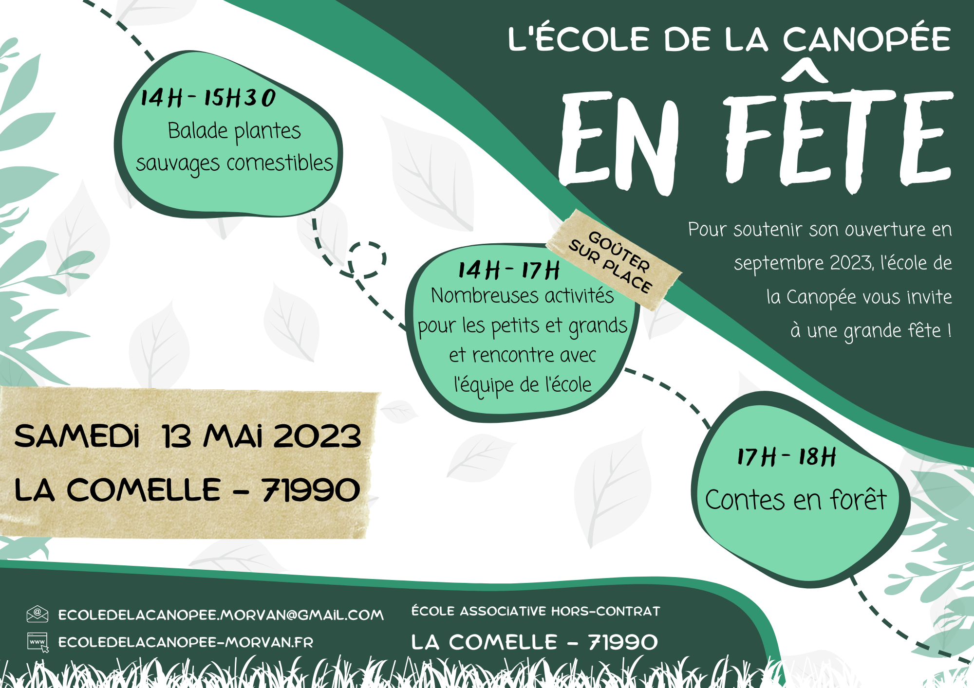 Affiche Canopée en fête