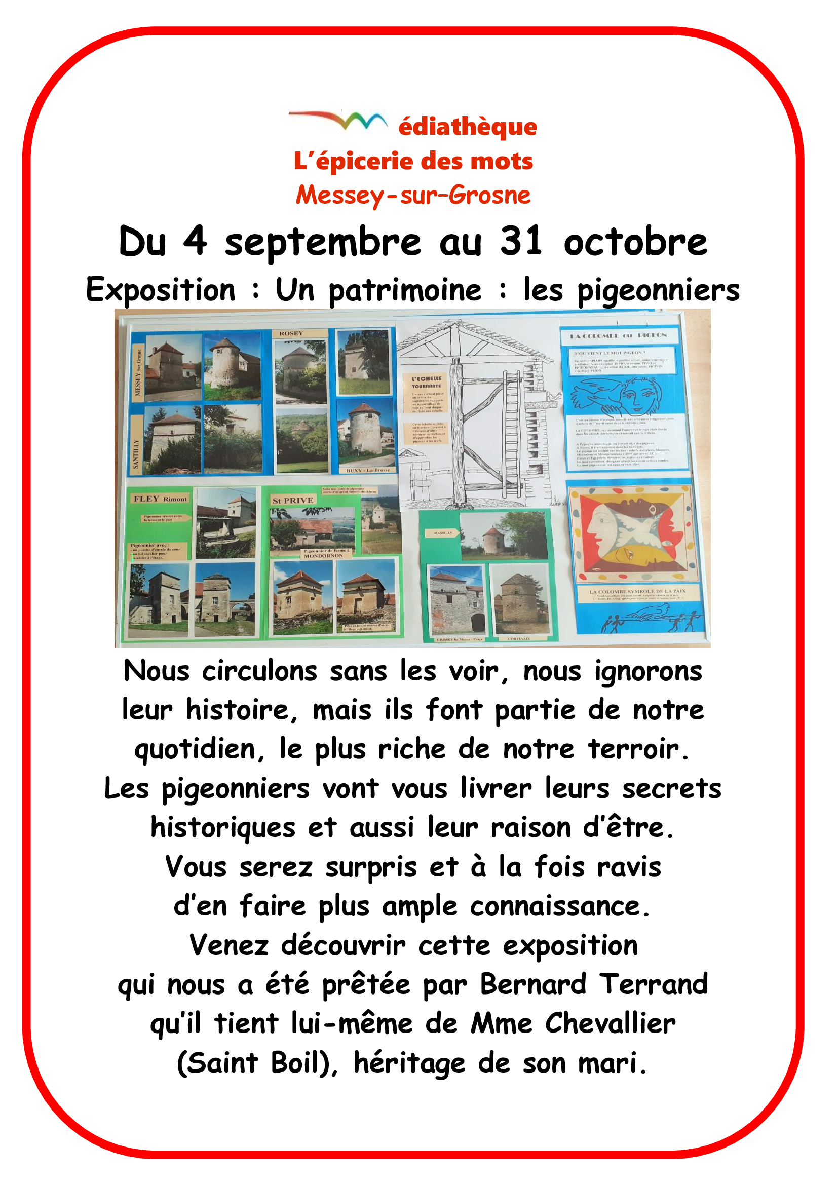 Affiche-pigeonniers