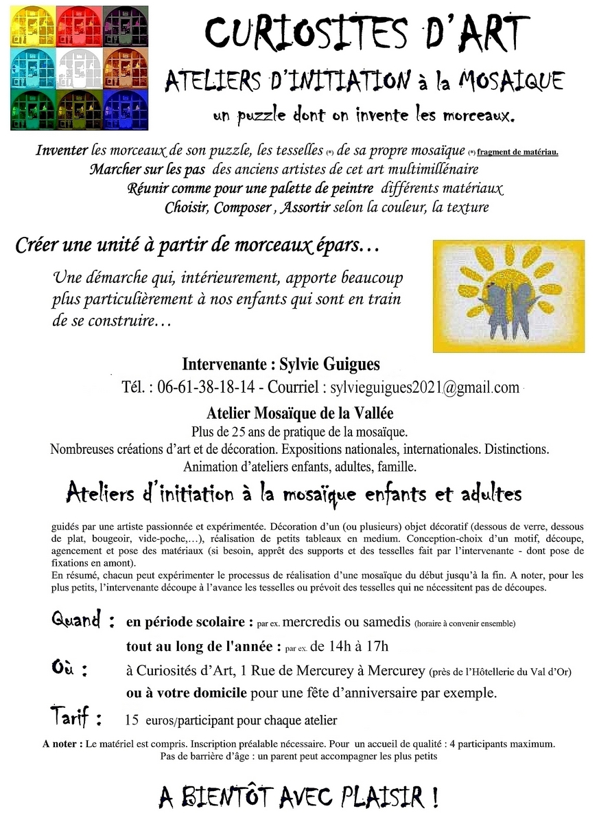 Curiosités d'Art - Atelier-Galerie d'Art